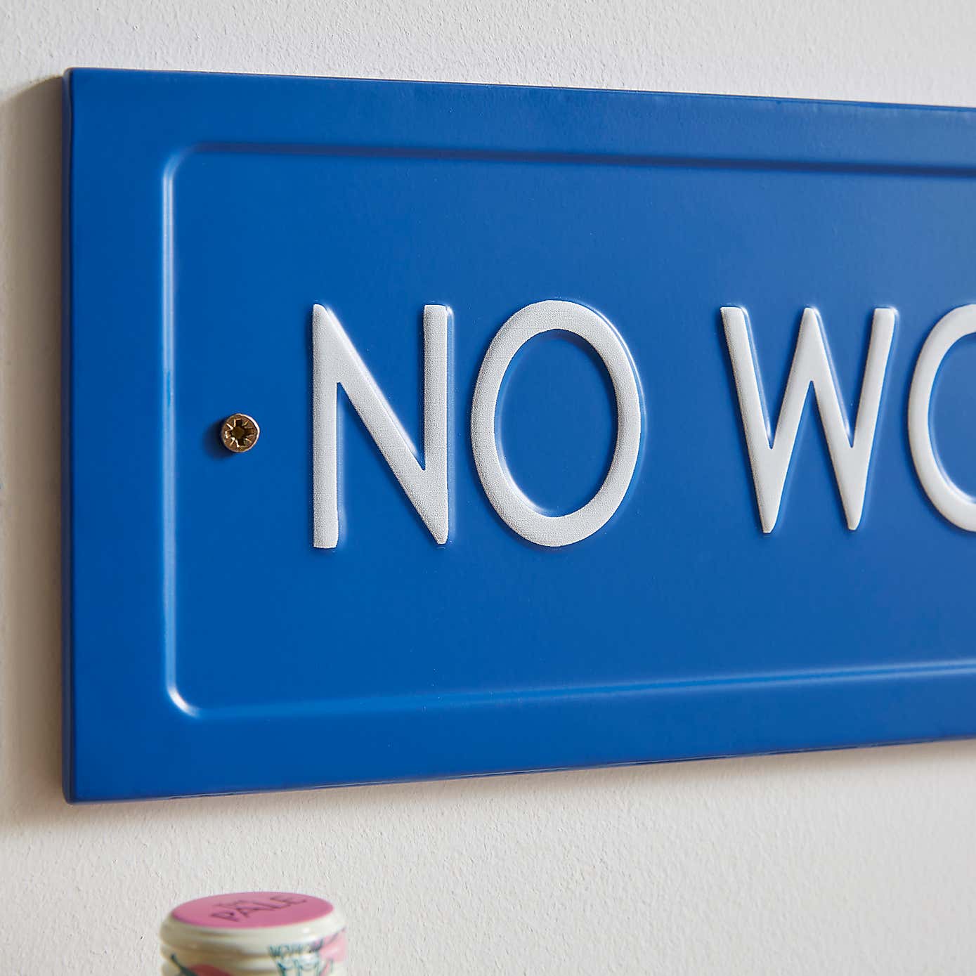 Working Hours Plaque