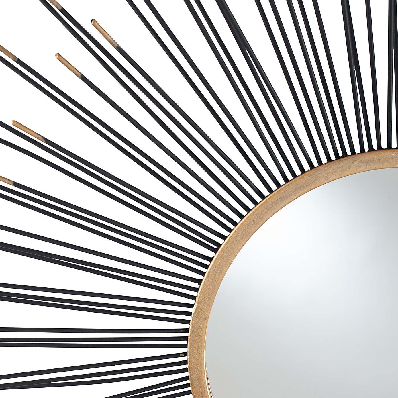 Starburst Round Wall Mirror