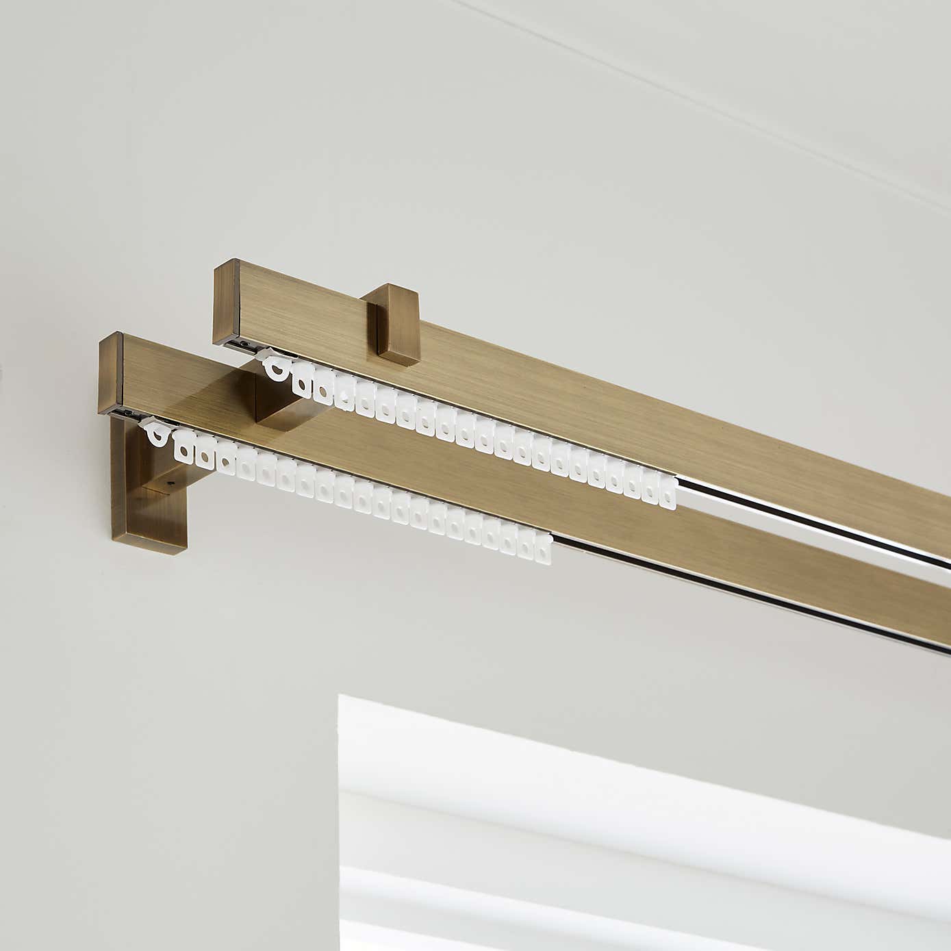 Hamilton Metal Double Curtain Track