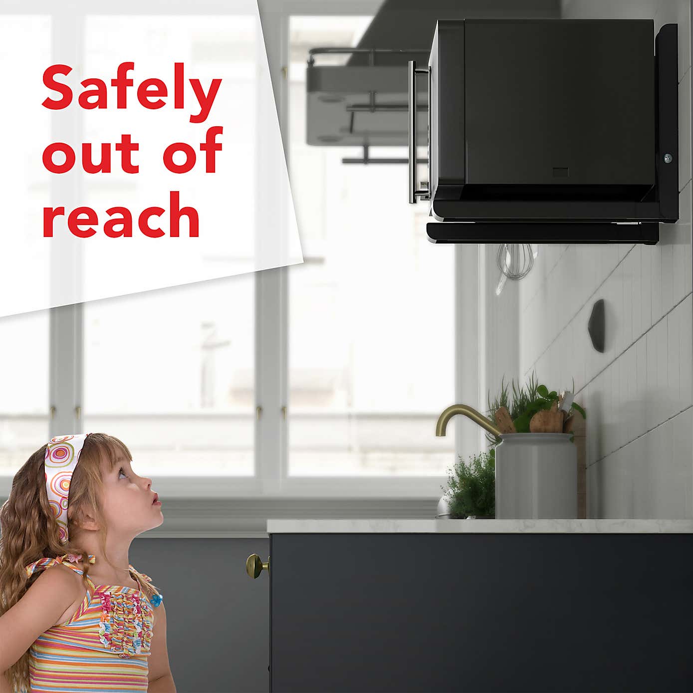 Universal Microwave Wall Bracket