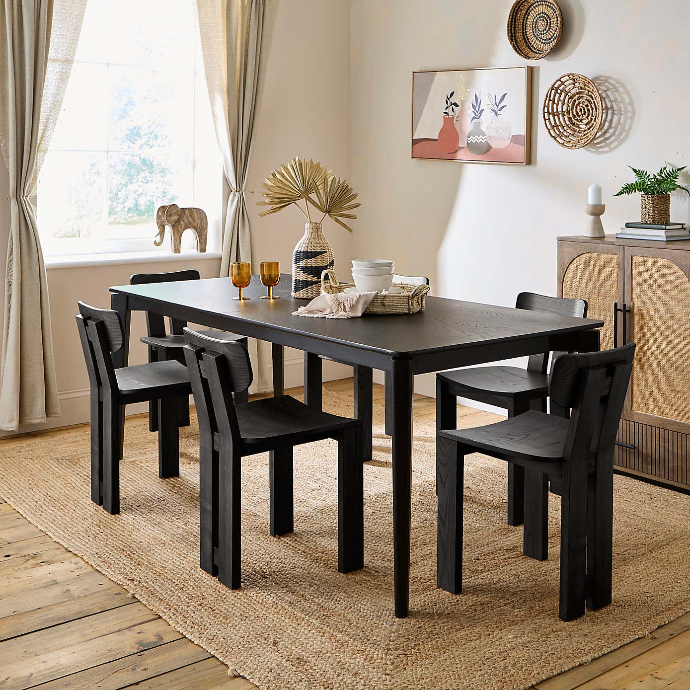 Cairo Stained Ash Dining Chair