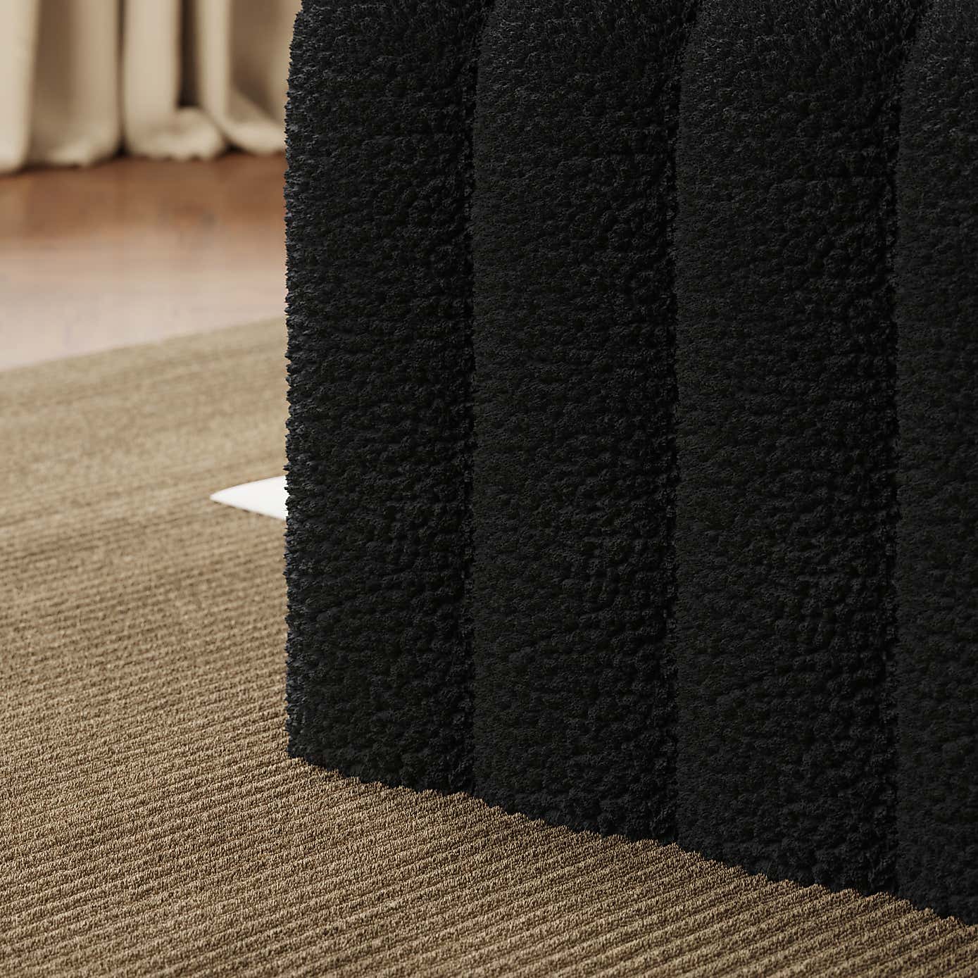 Pia Ribbed Sherpa Bench