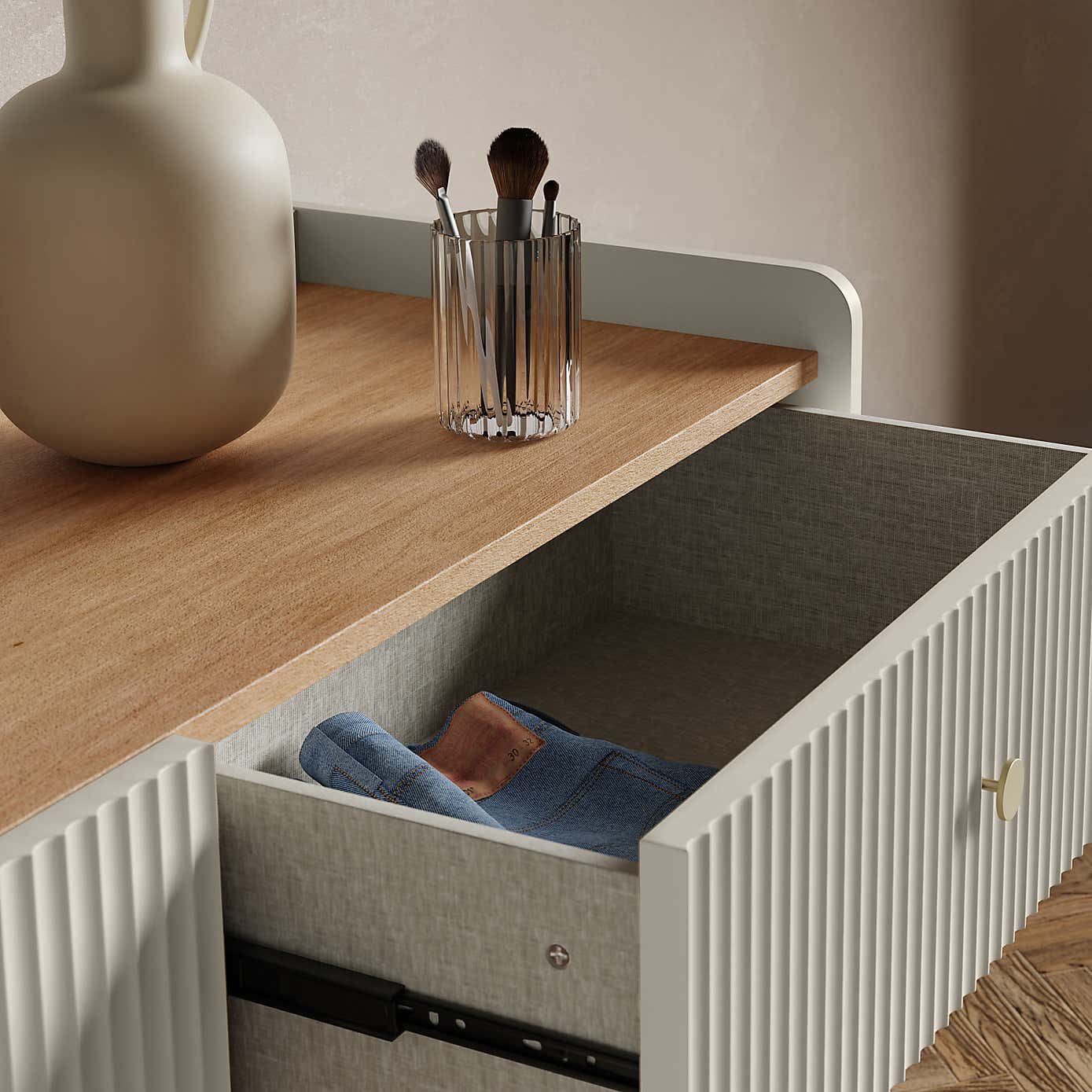 Georgi Wide 6 Drawer Chest