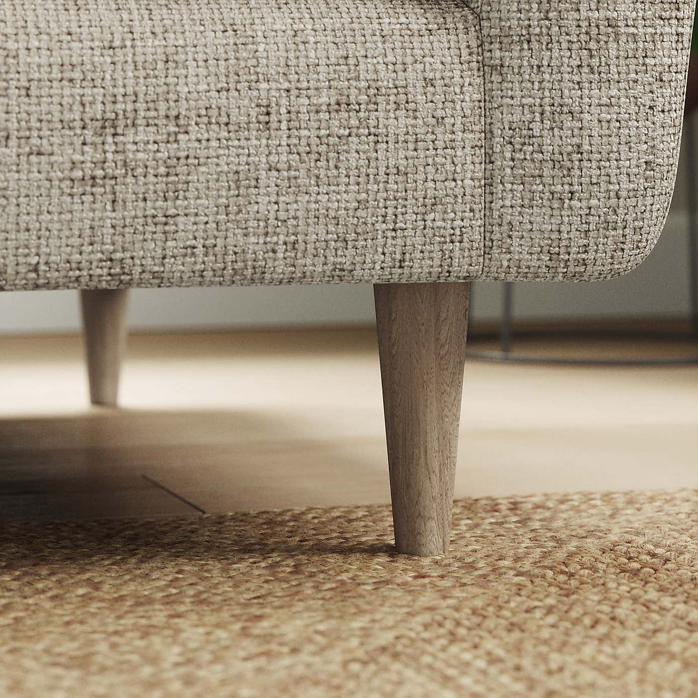 Sven Chunky Chenille 4 Seater Sofa