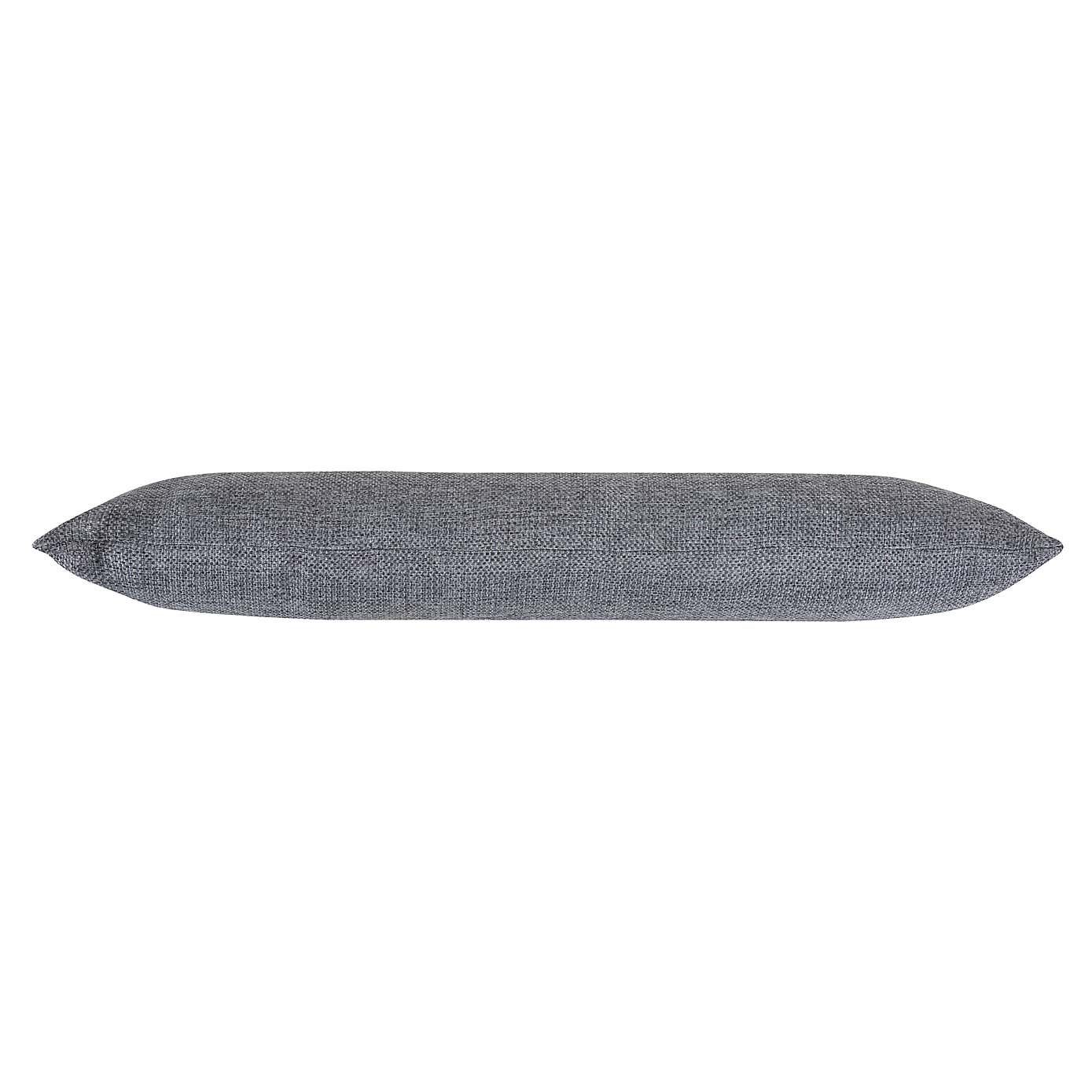 Barkweave Charcoal Draught Excluder