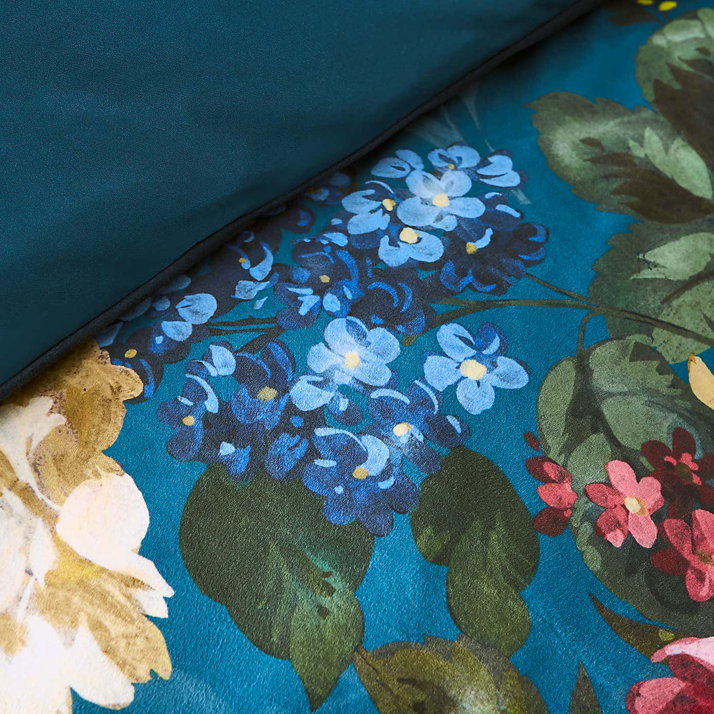 Arabella Blue Floral Duvet Cover & Pillowcase Set