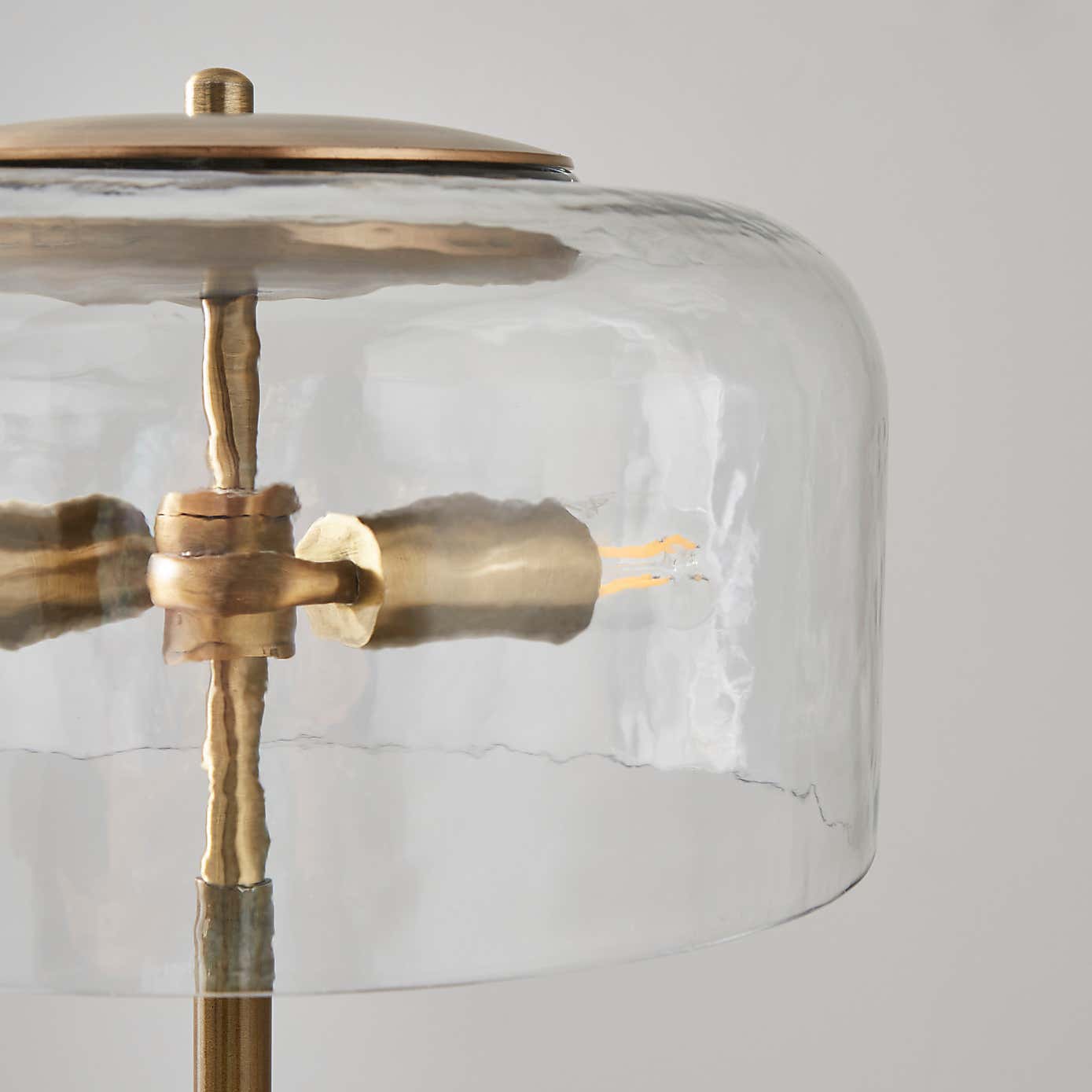 Kaeli Modern Marble Glass Floor Lamp