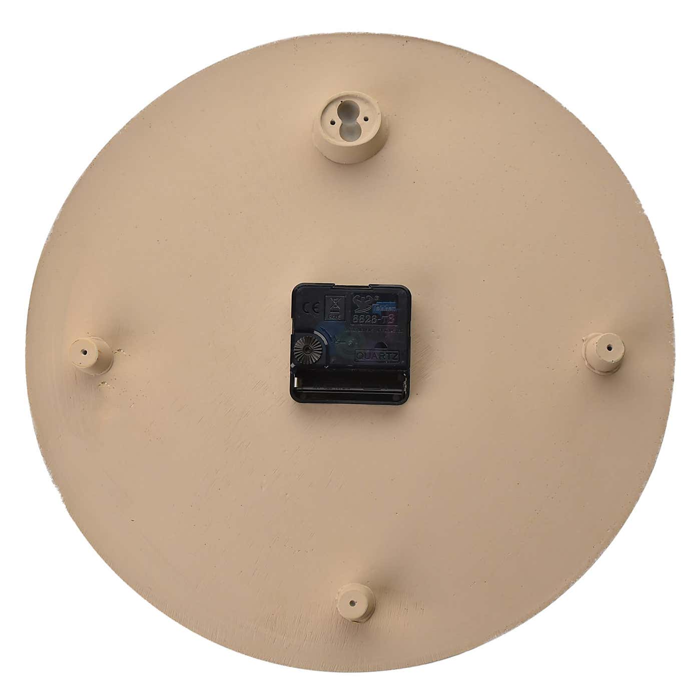 Interval Narrow Baton Resin Wall Clock