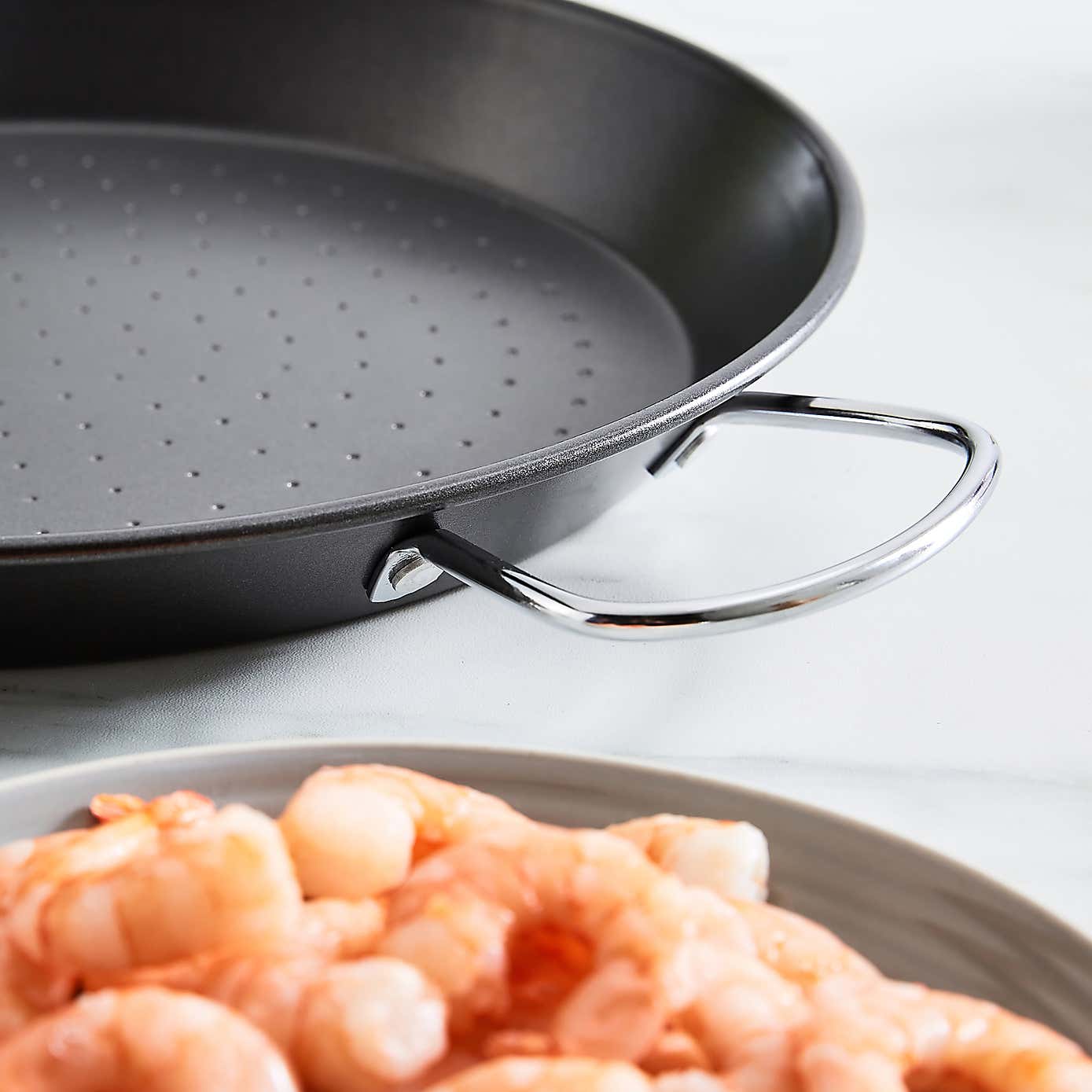 Carbon Steel Paella Pan, 36cm