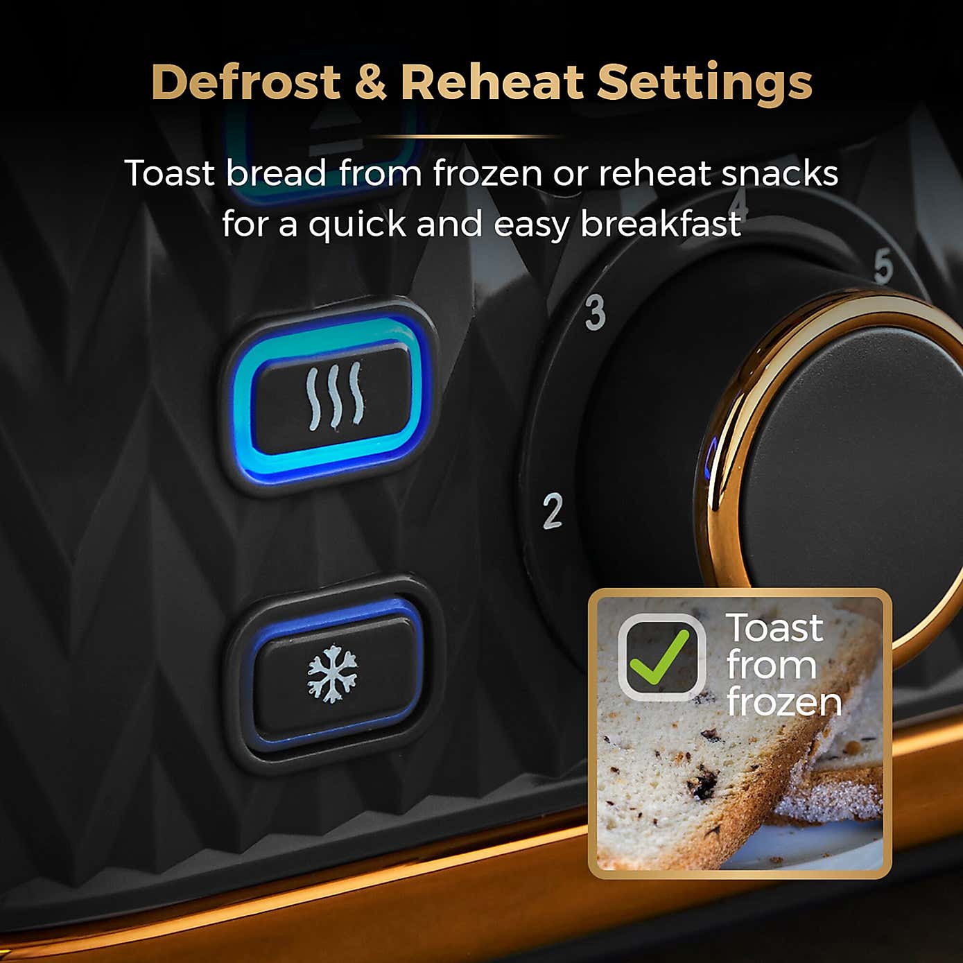 TOWER Empire 4 Slice Toaster