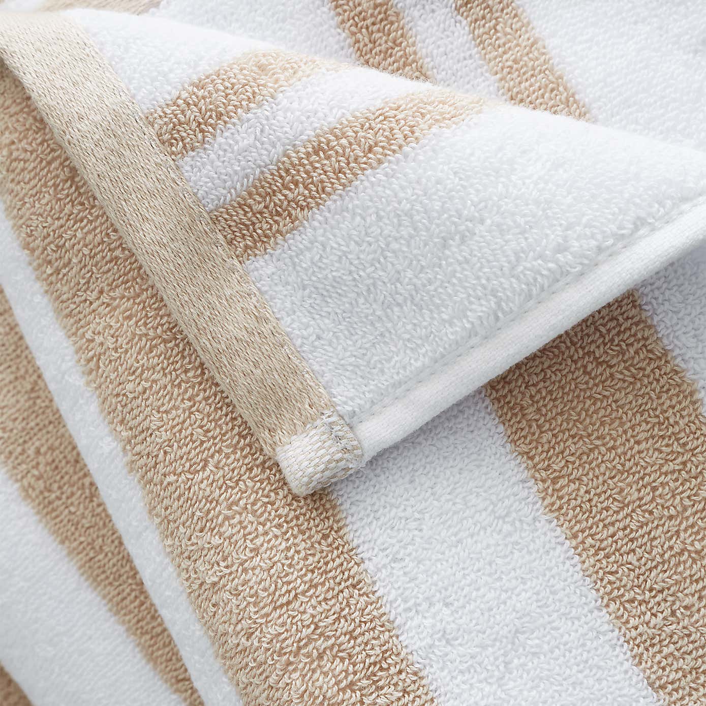 Bianca Cotton Reversible Stripe Cotton Towel