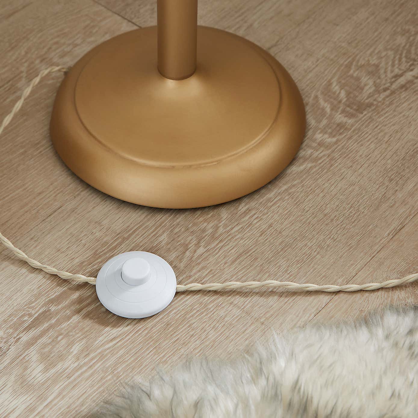 Alder Art Deco 3 Light Floor Lamp