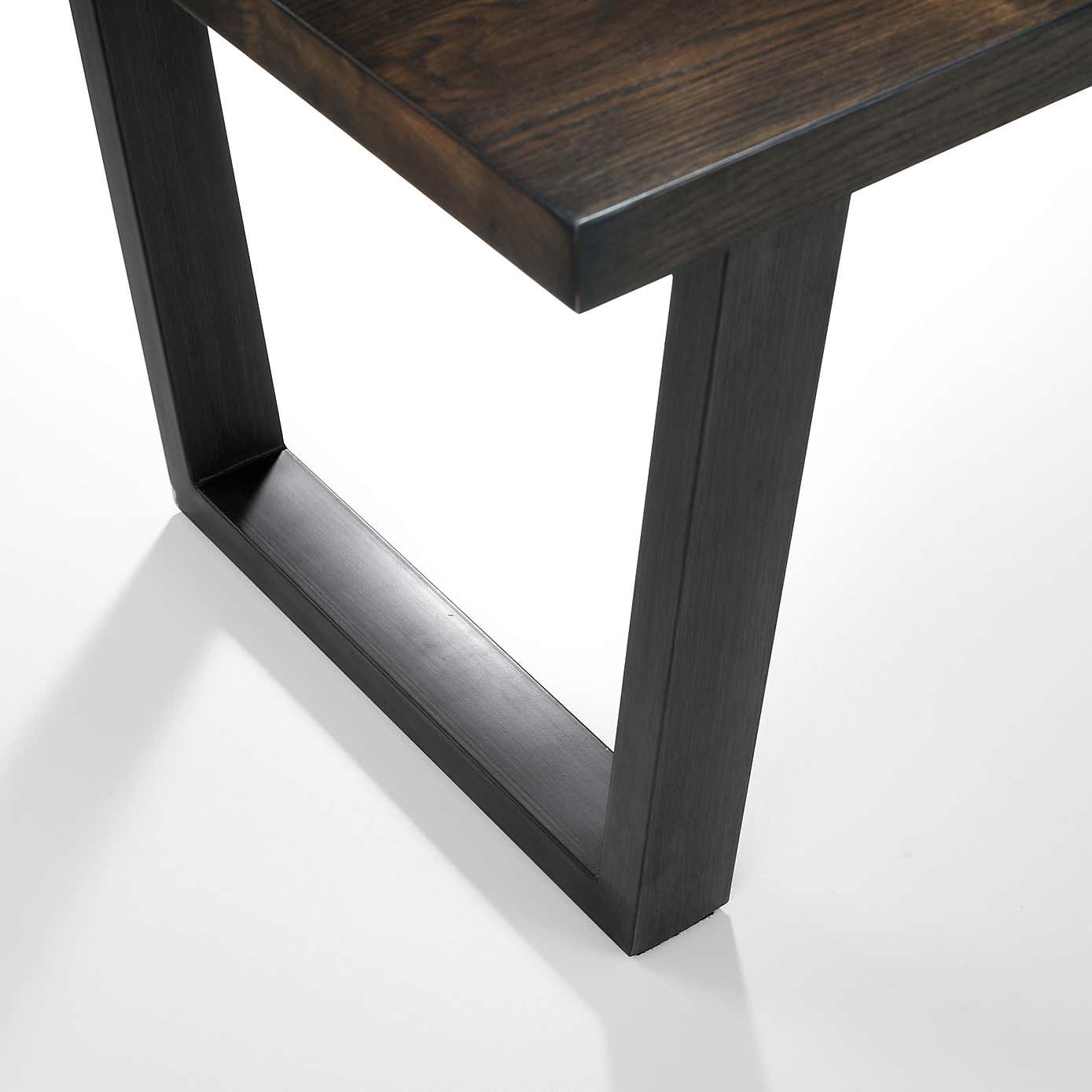 Brooklyn Rectangular Dining Table Dark Oak