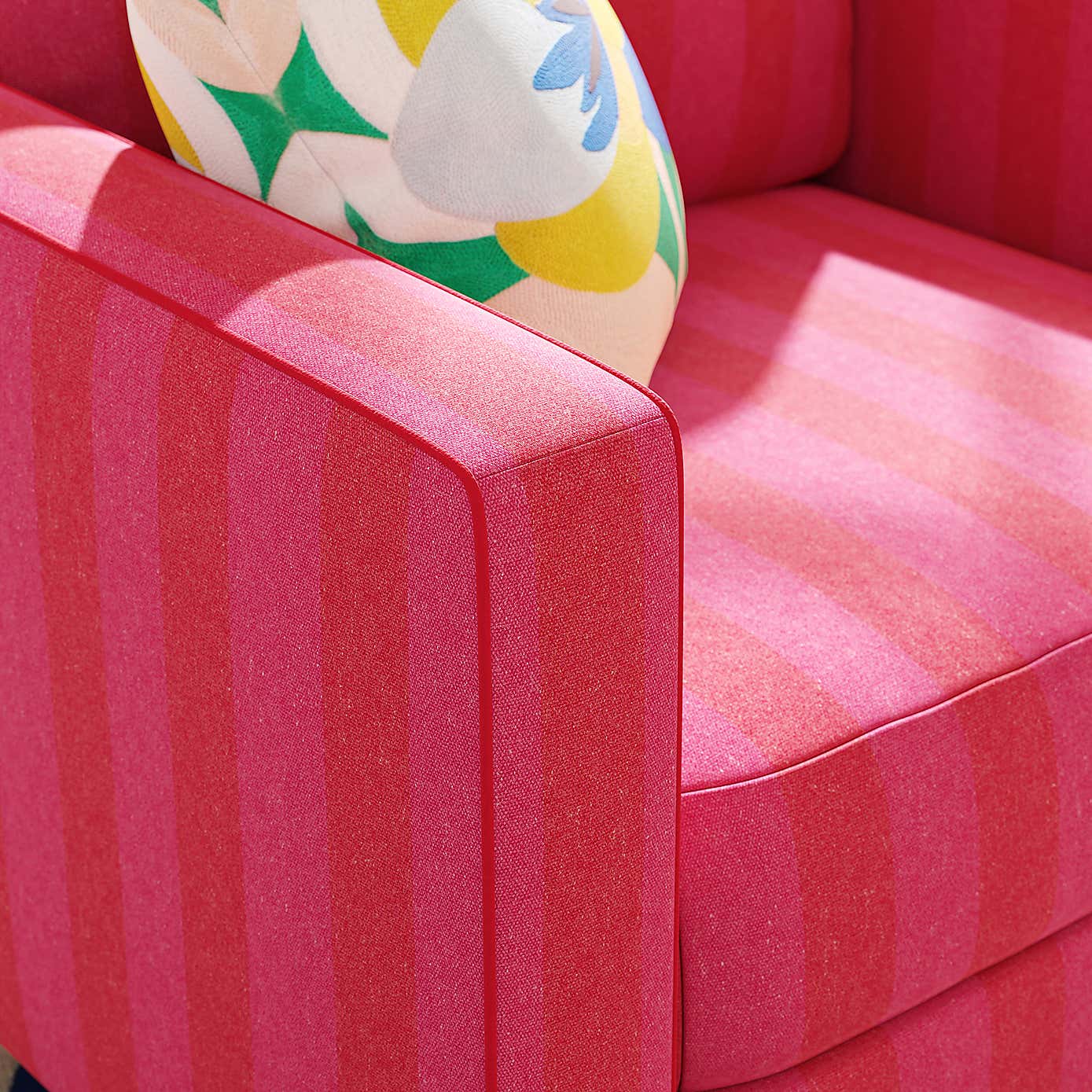 Woven Stripe Fabric Sample