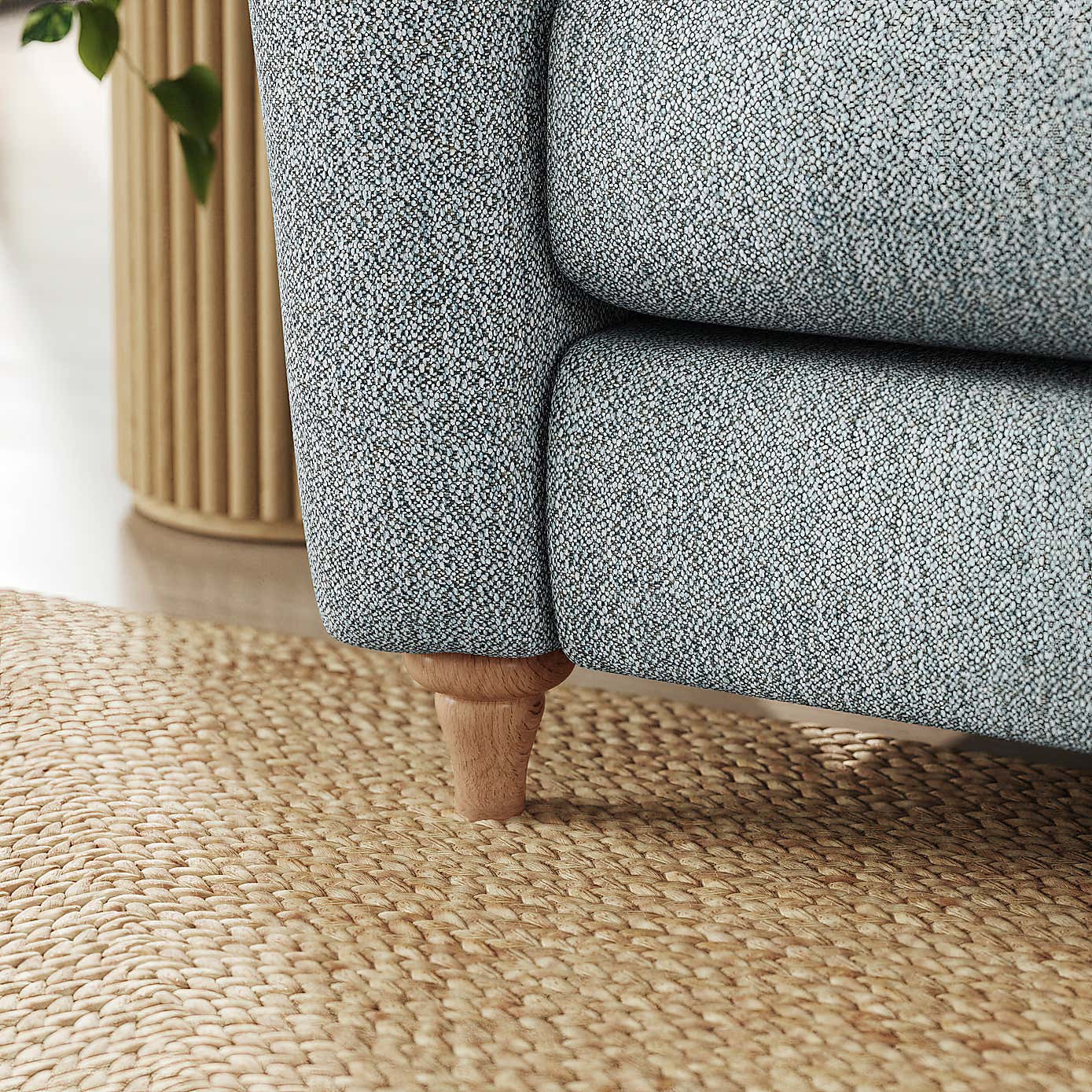 Hattie Cosy Weave Corner Chaise Sofa