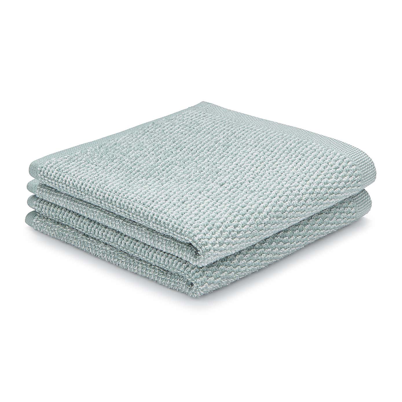 Set of 2 Marl Cotton Face Cloths
