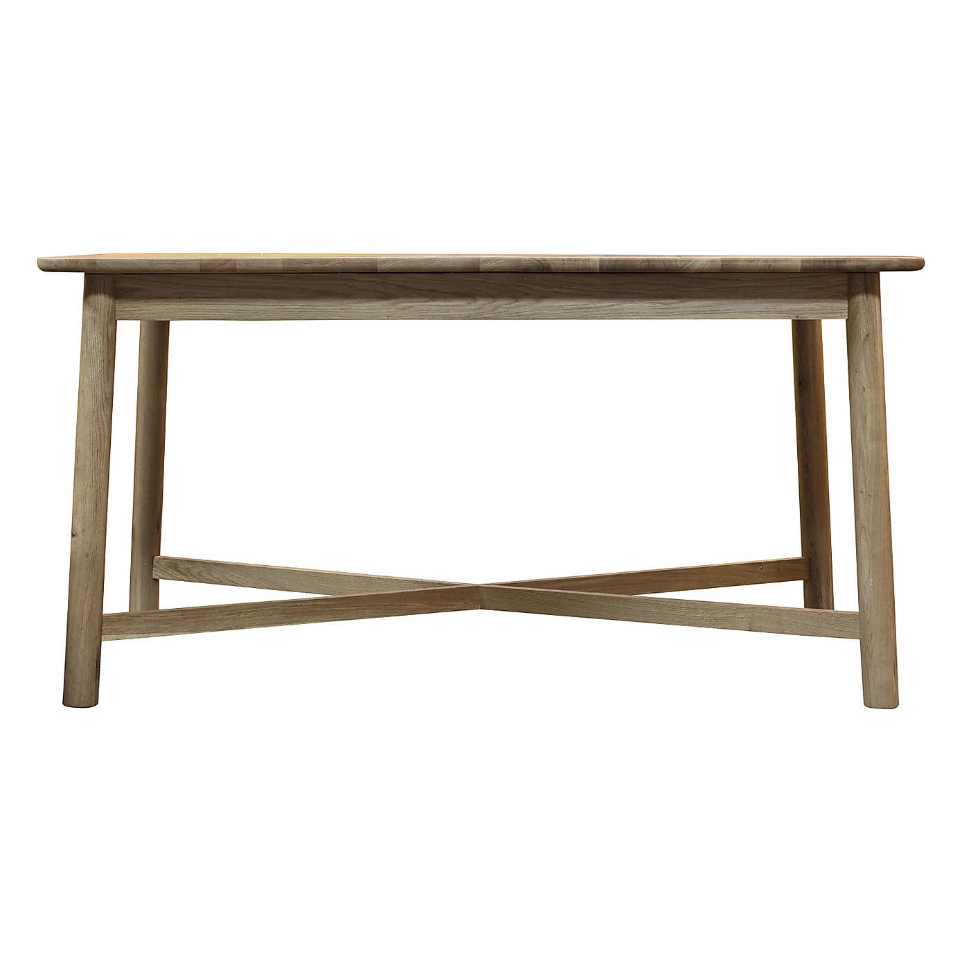 Kalia 6 Seater Dining Table, Oak