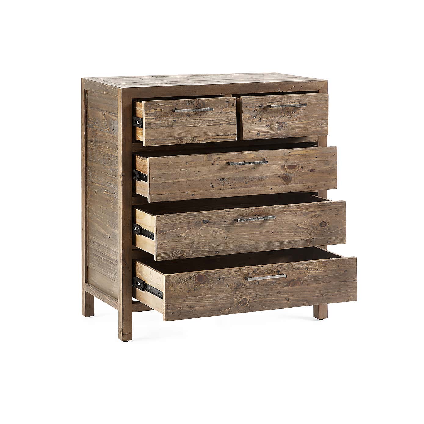 Homer 5 Drawer Chest, Pine