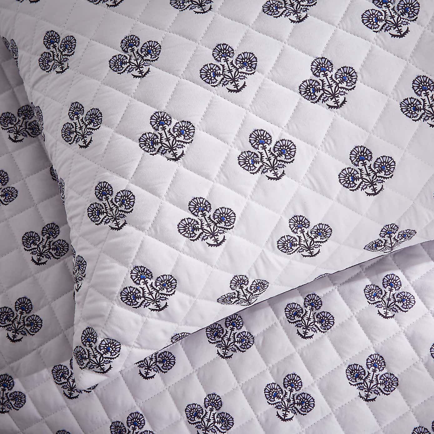 Ashwin Floral Oxford Pillowcase