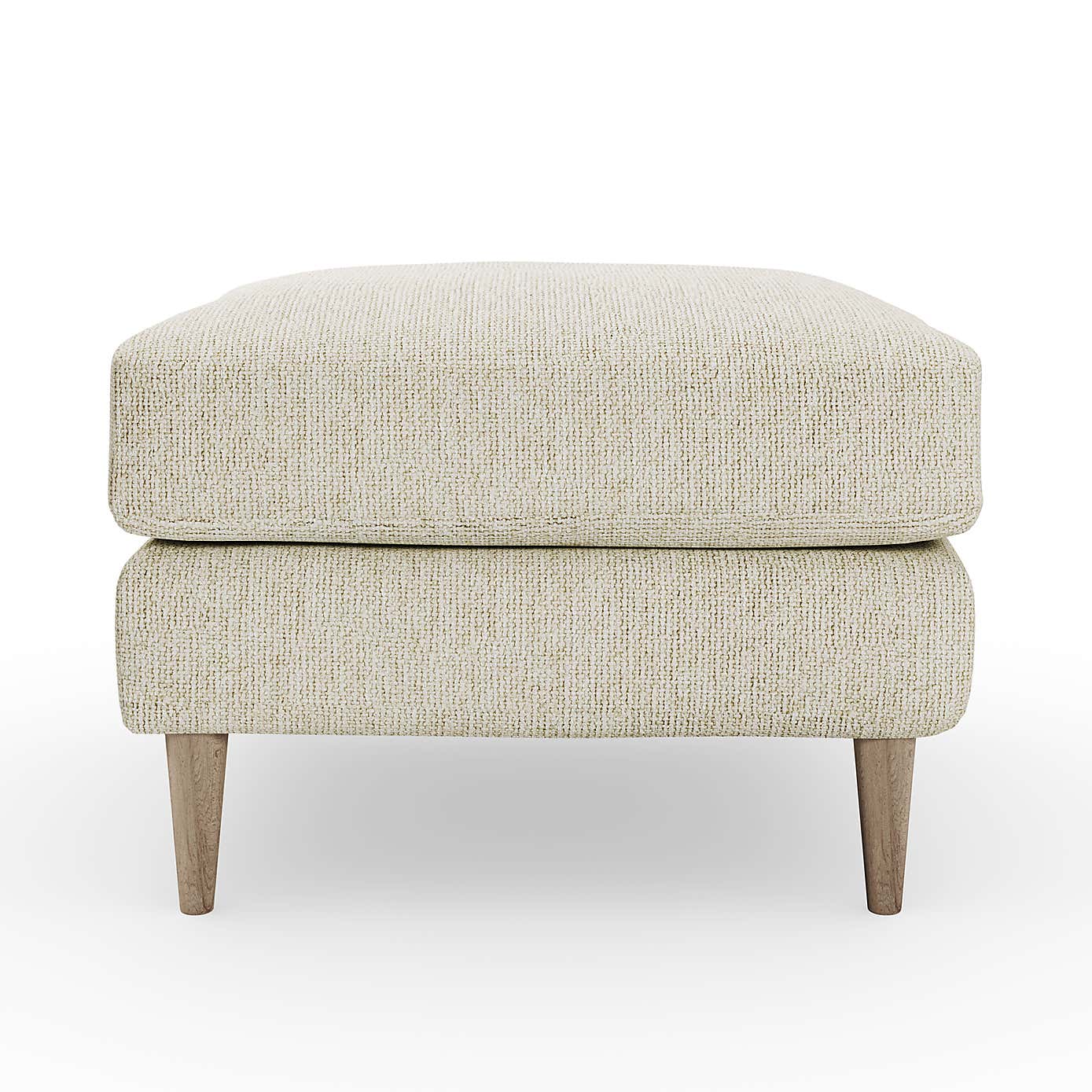 Sven Chunky Chenille Footstool