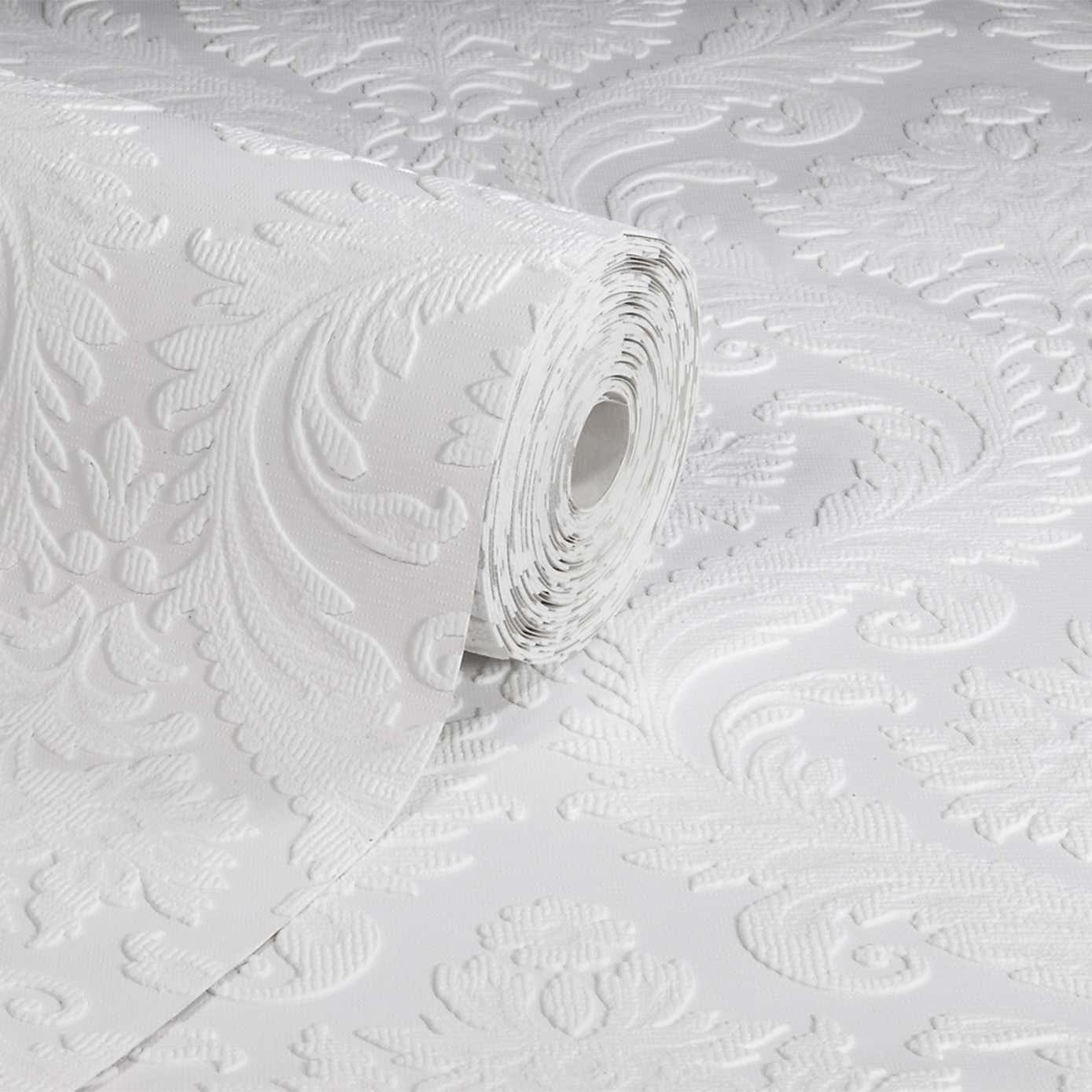 Anaglypta High Trad Paintable Wallpaper