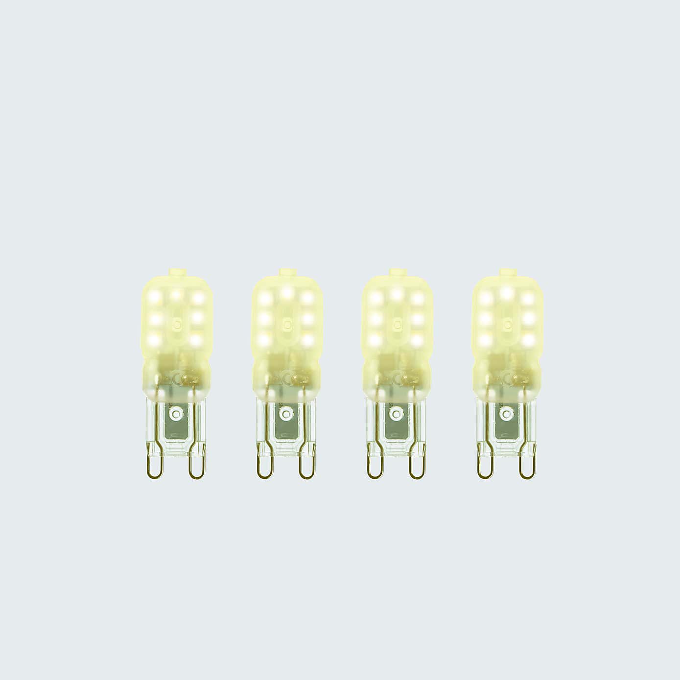 Status 2.2W Clear G9 Capsule Bulb 4 Pack