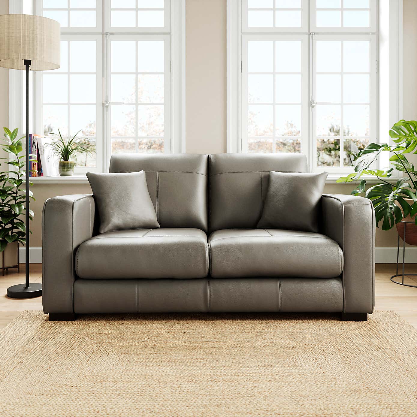 Carson Classic Leather 2 Seater Sofa