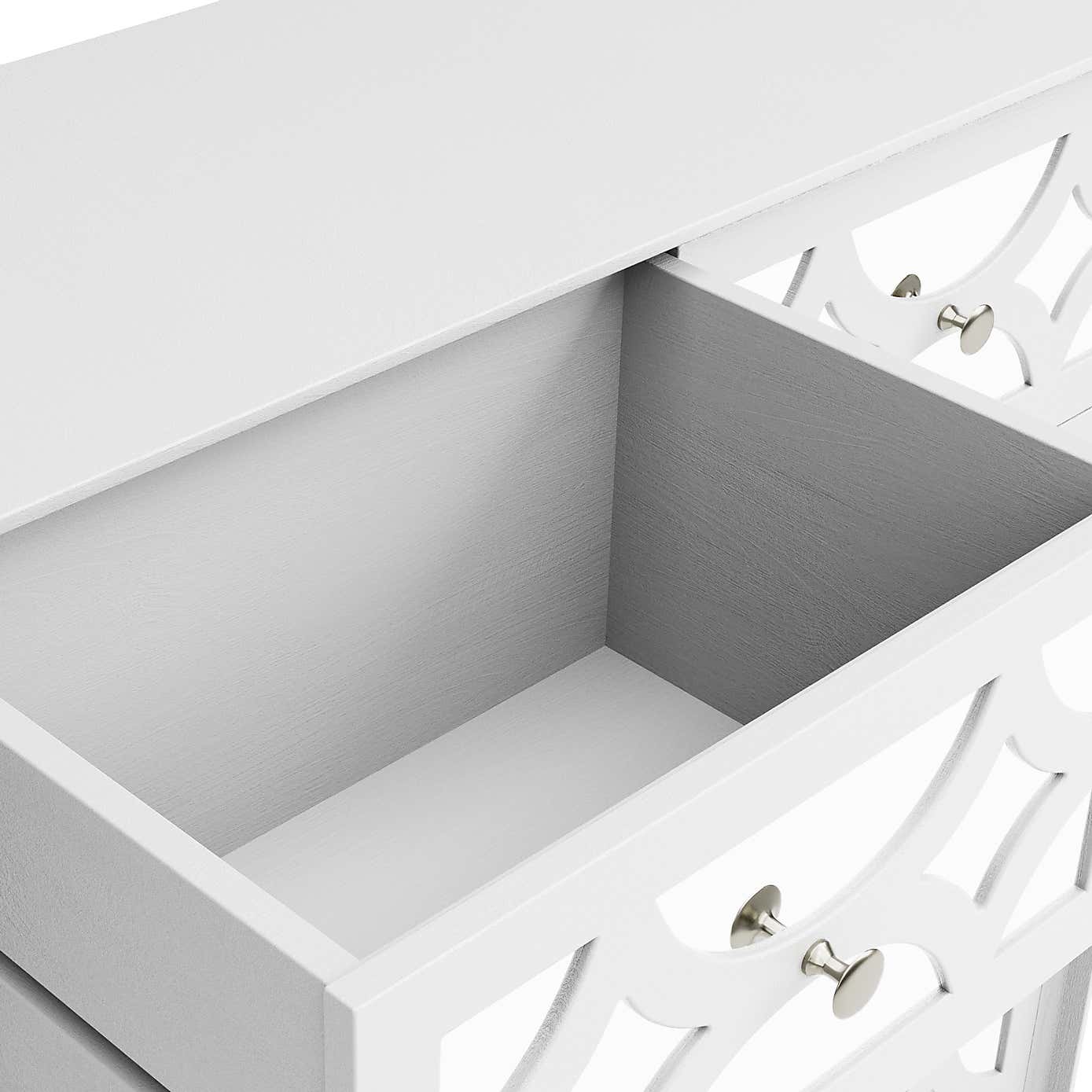 Delphi 5 Drawer Chest Grey