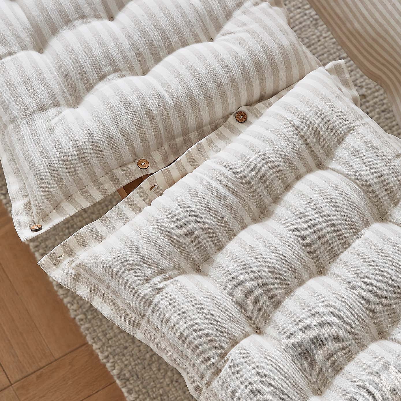 Linford Button Seat Pads Set Of 2