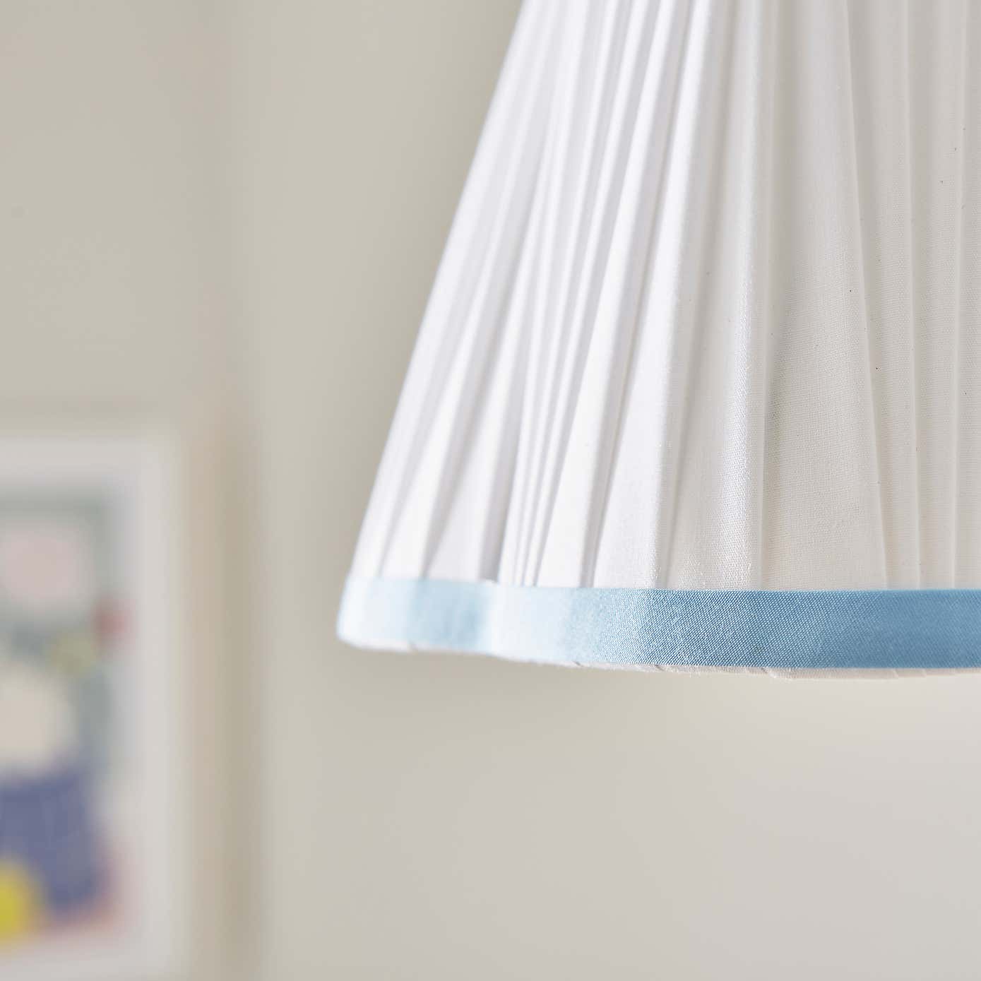 Charming Pleated Easy Fit Lamp Shade
