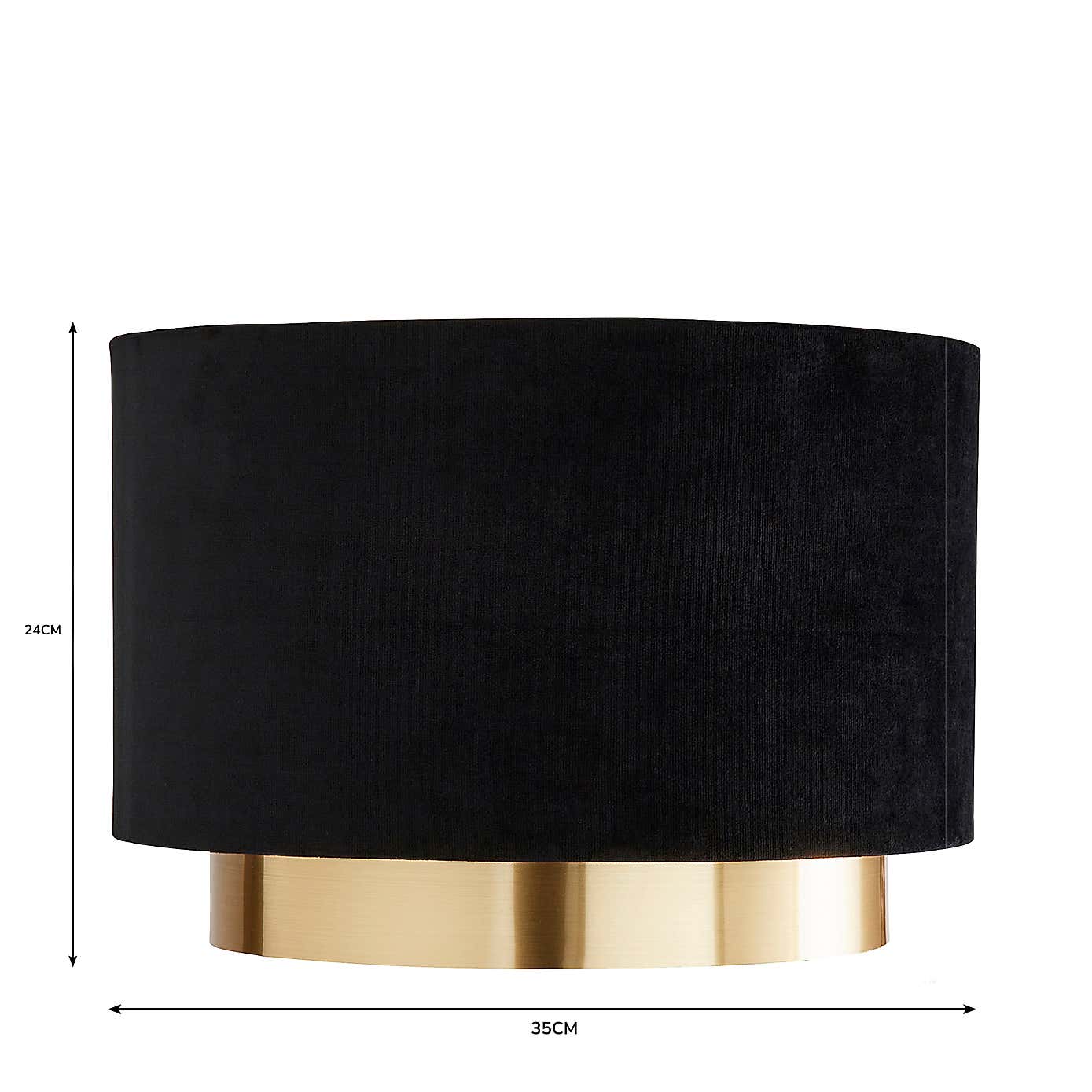 Nesa Two Tier Velvet Lamp Shade