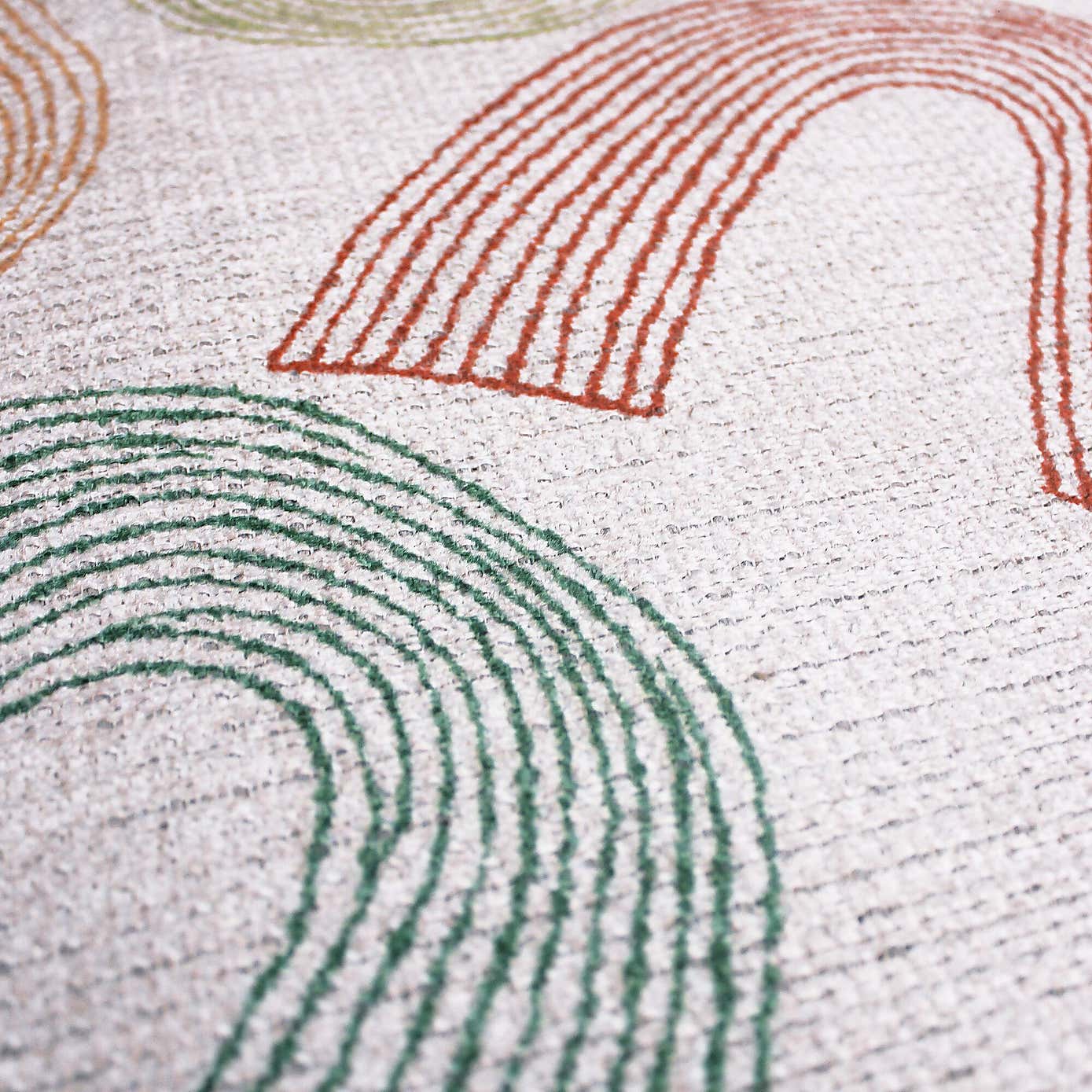 Rainbow Multicoloured Washable Rug