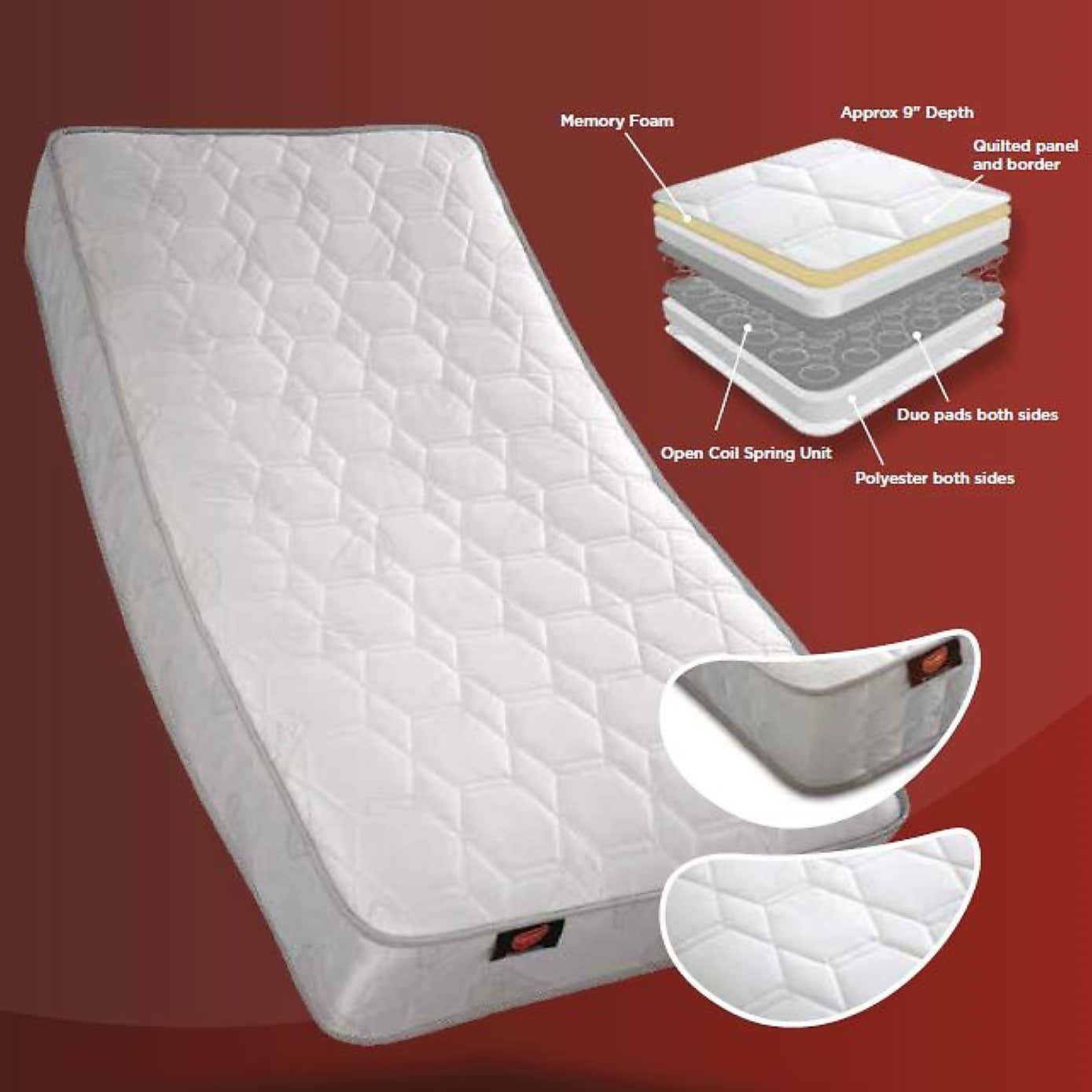 Matrah Orthopaedic Memory Mattress