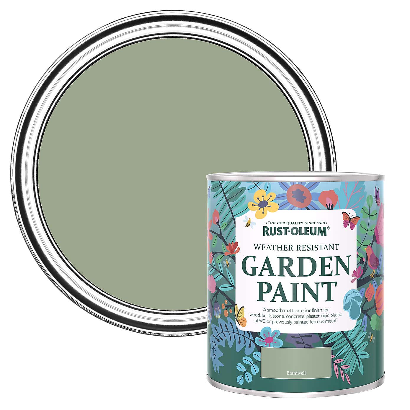 Rust-Oleum Bramwell Matt Emulsion Outdoor Paint