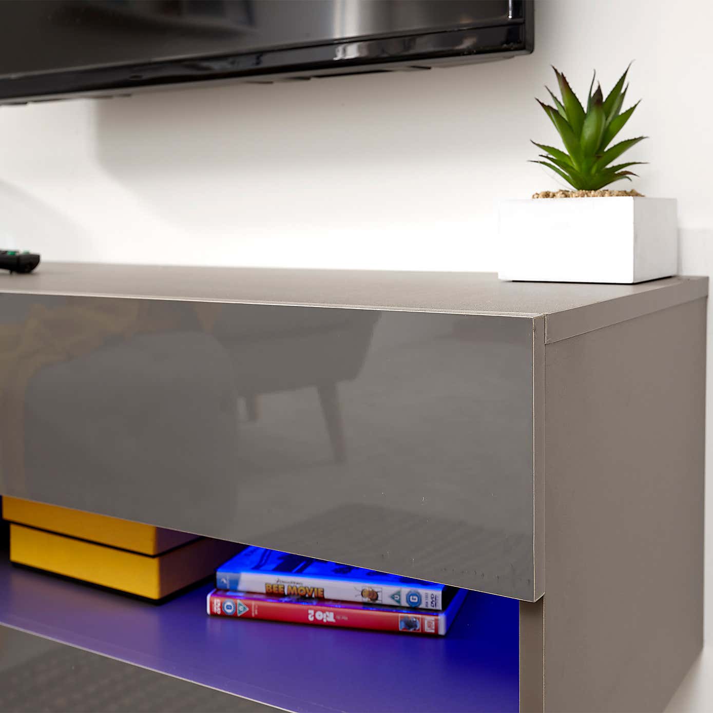 Galicia LED Floating Wall TV Unit for TVs up to 55"