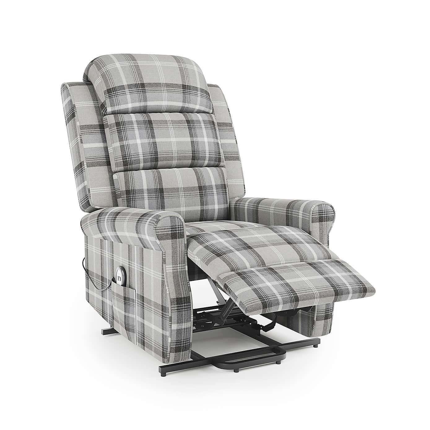 Edith Check Rise and Recline Chair