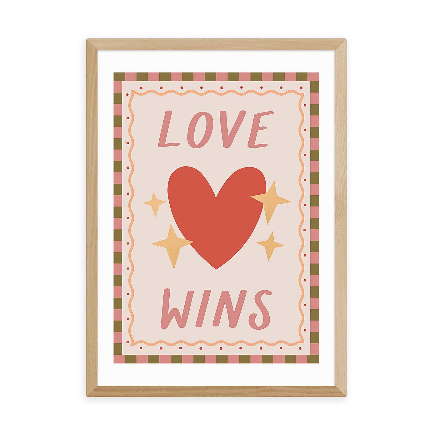 East End Prints Love Wins by Kid of the Village