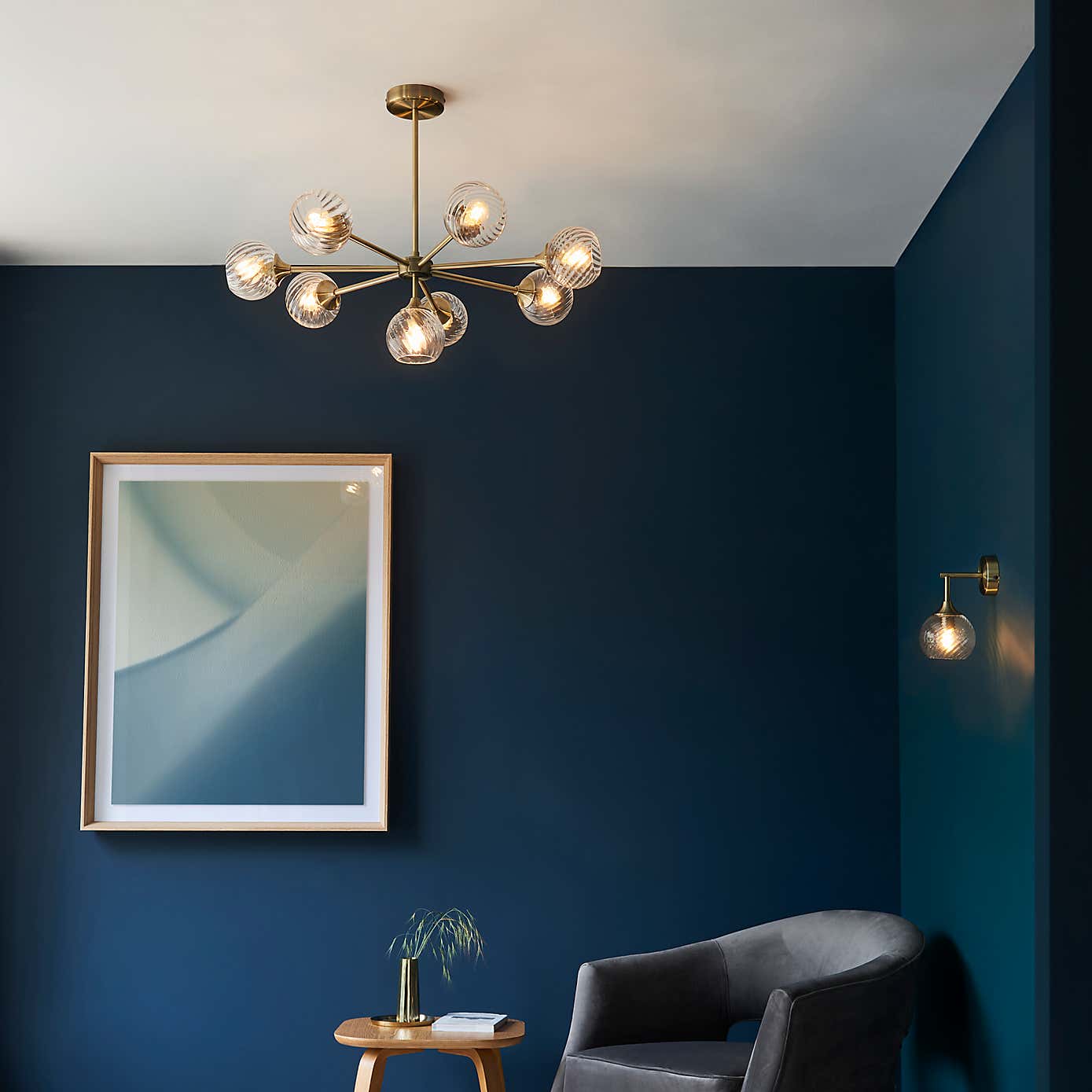 Vogue Lighting Asher 8 Light Ceiling Light