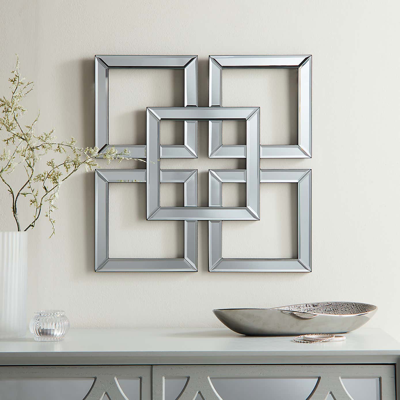 Luxe Decorative Geo Mirror