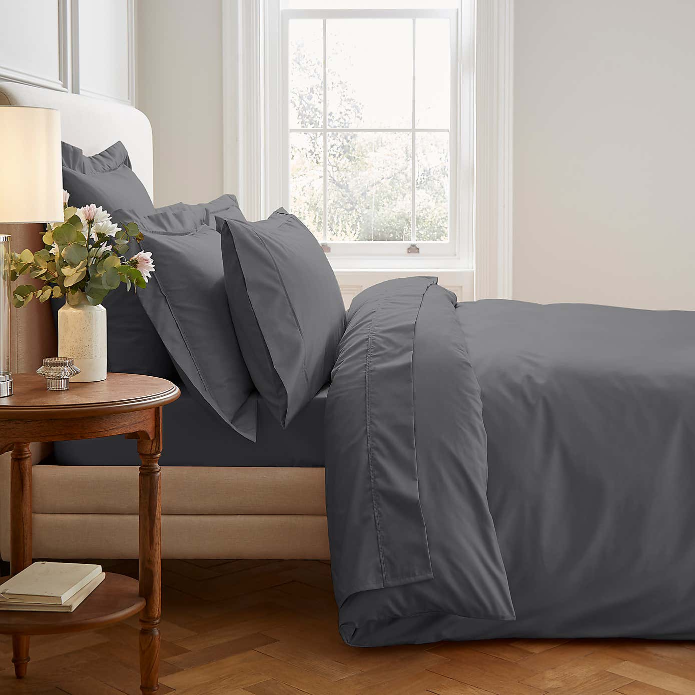Dorma Egyptian Cotton 400 Thread Count Percale Duvet Cover