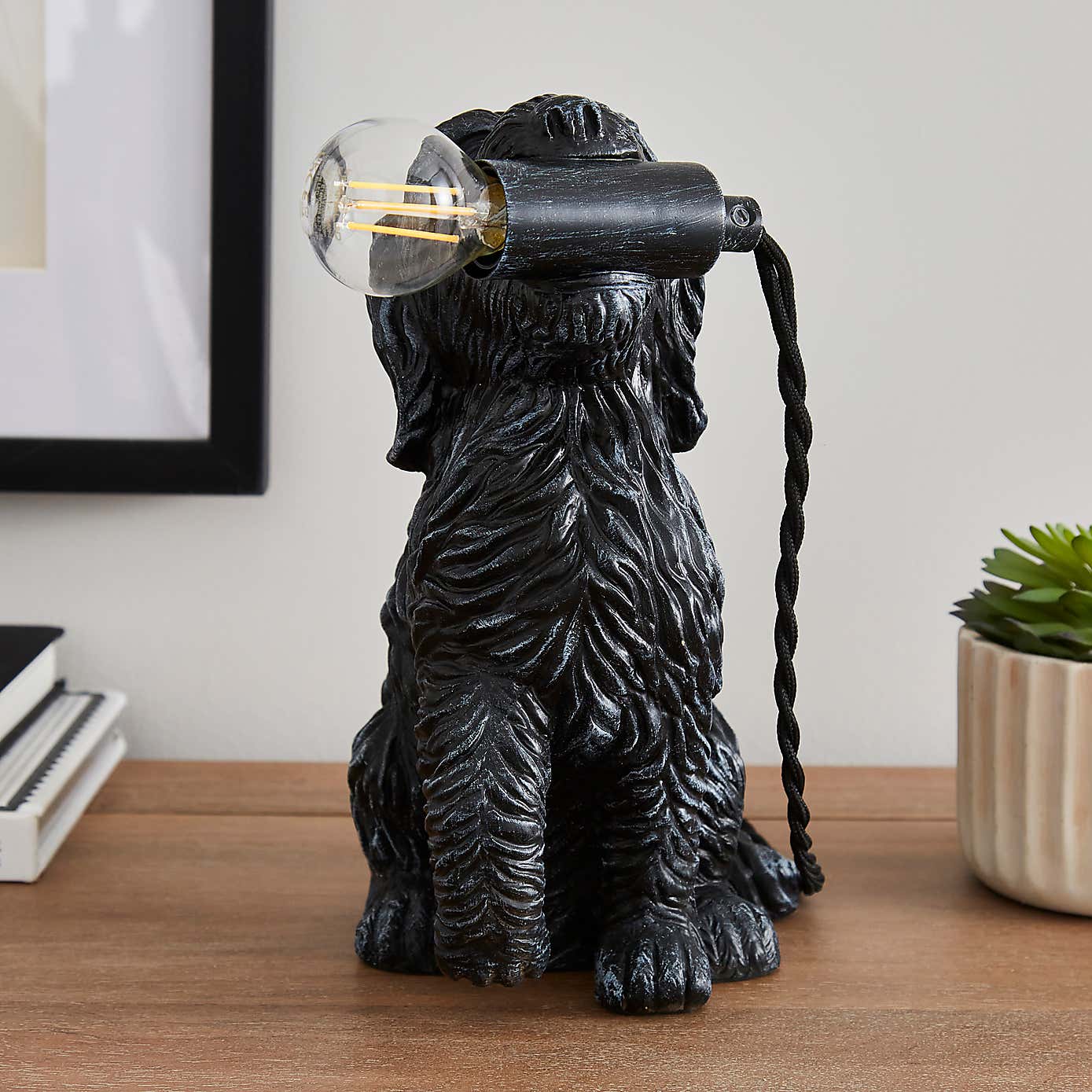 Reggie the Cockapoo Table Lamp