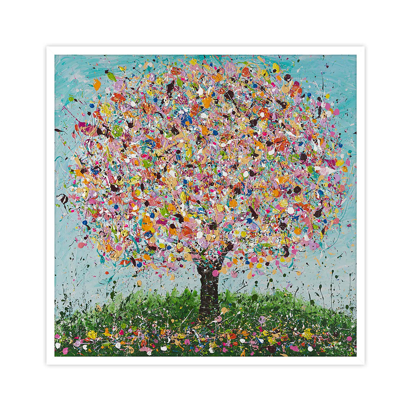 Rebel Blossom Framed Print