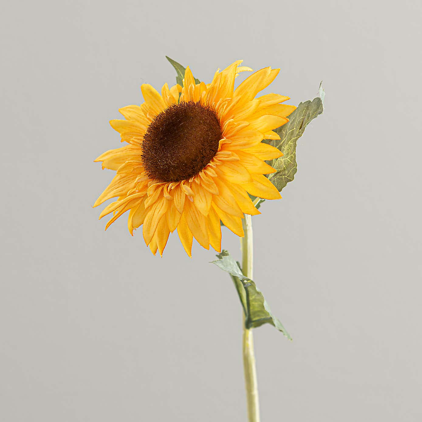 Artificial Yellow Sunflower Stem