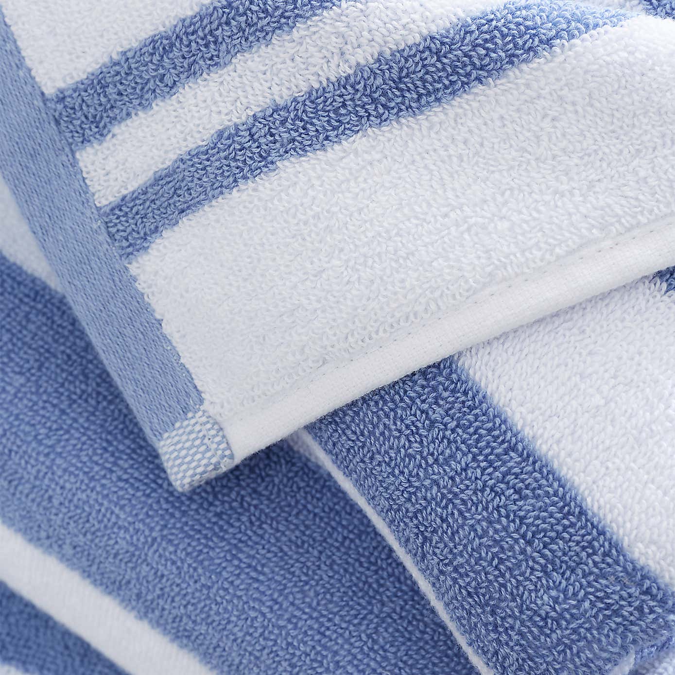 Bianca Cotton Reversible Stripe Cotton Towel