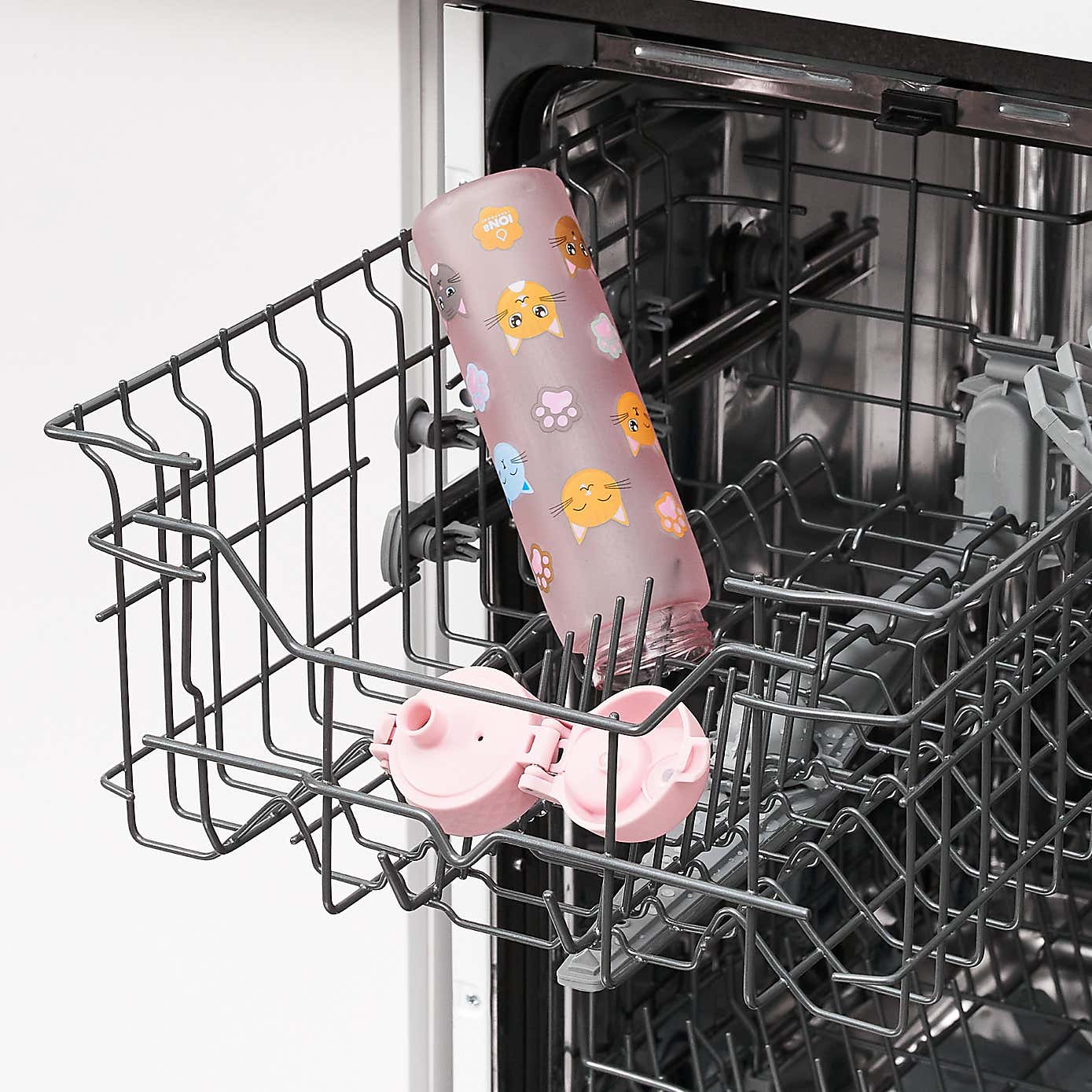 Ion8 Cat Leak Proof Slim Water Bottle, 500ml