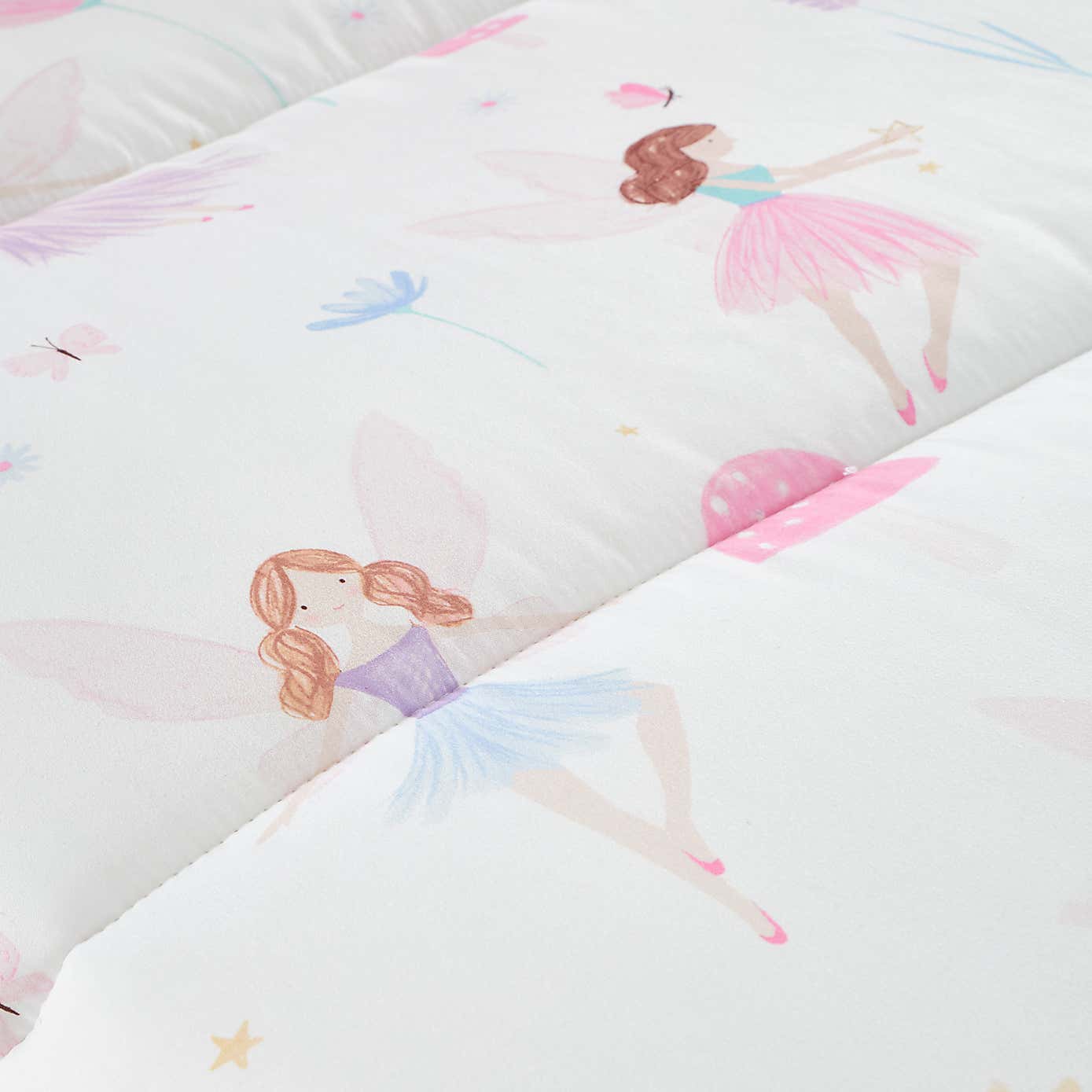 Meadow Fairies 7.5 Tog Single Coverless Duvet and Pillowcase Set