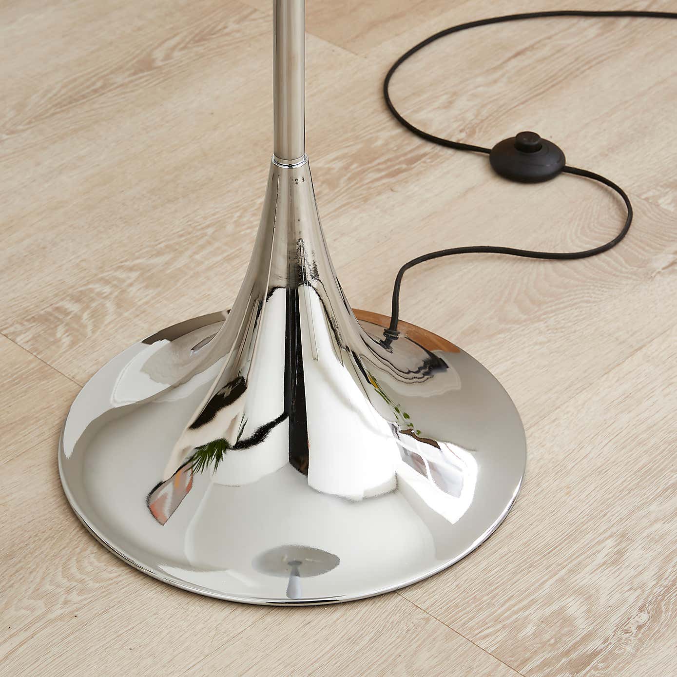 Elements Lennon Industrial 2 Light Floor Lamp