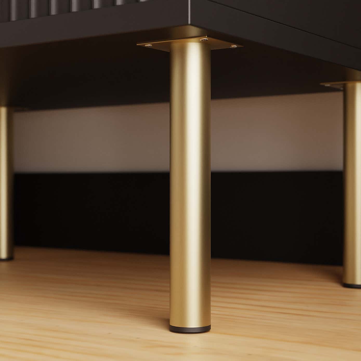 Georgi 2 Drawer Bedside Table