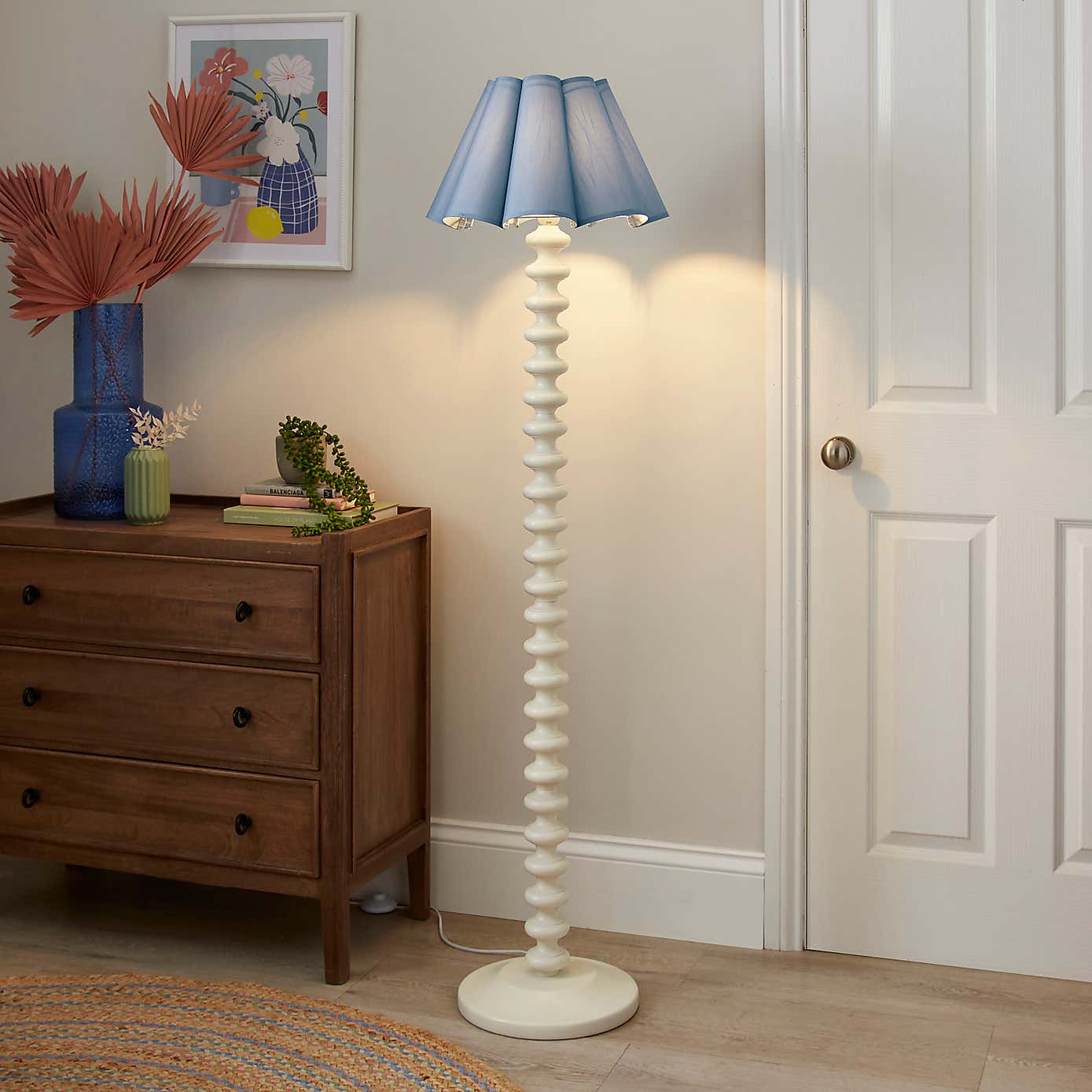 Petal Pleat Easy Fit Lamp Shade