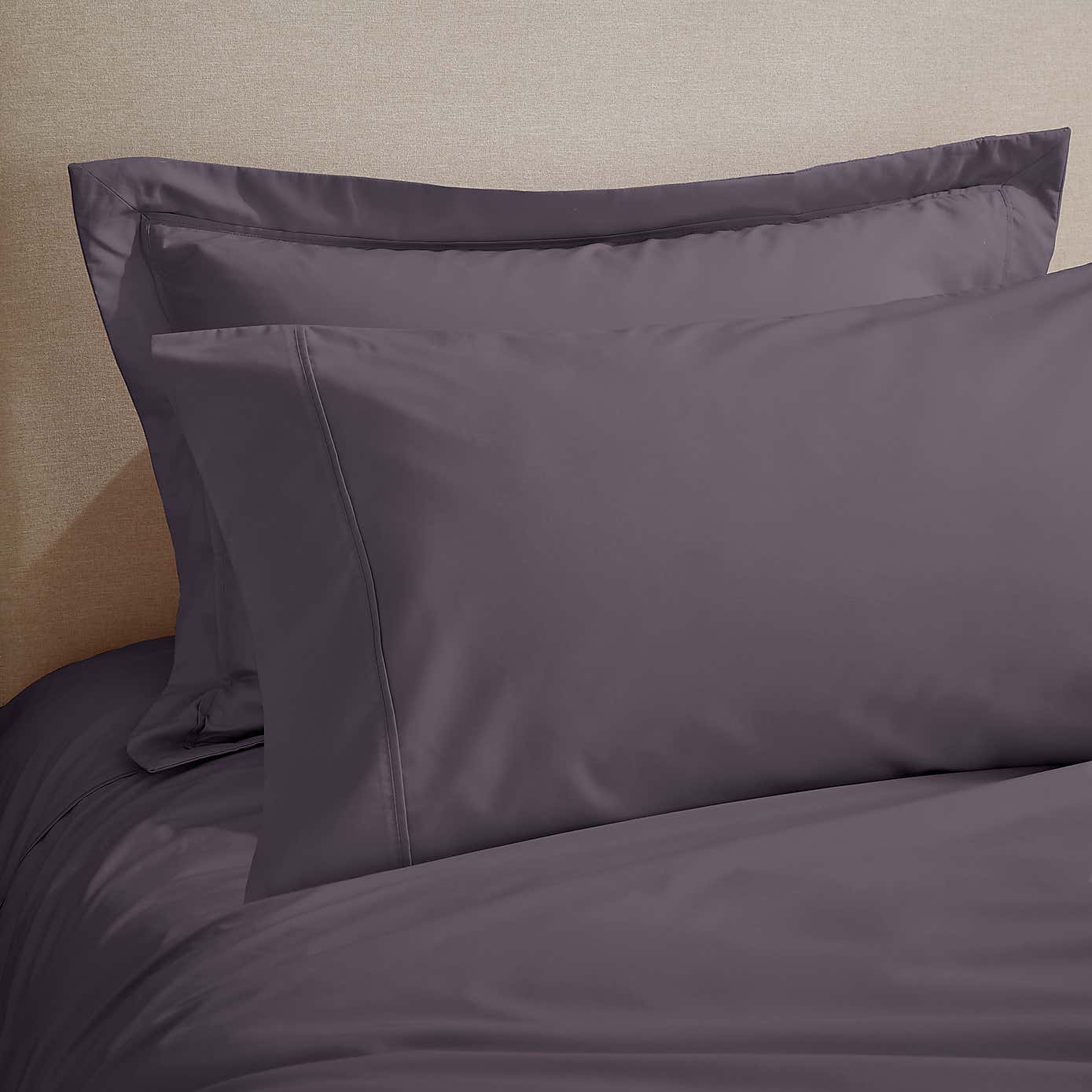 Dorma Crisp & Fresh 400 Thread Count Cotton Percale Kingsize Standard Pillowcase